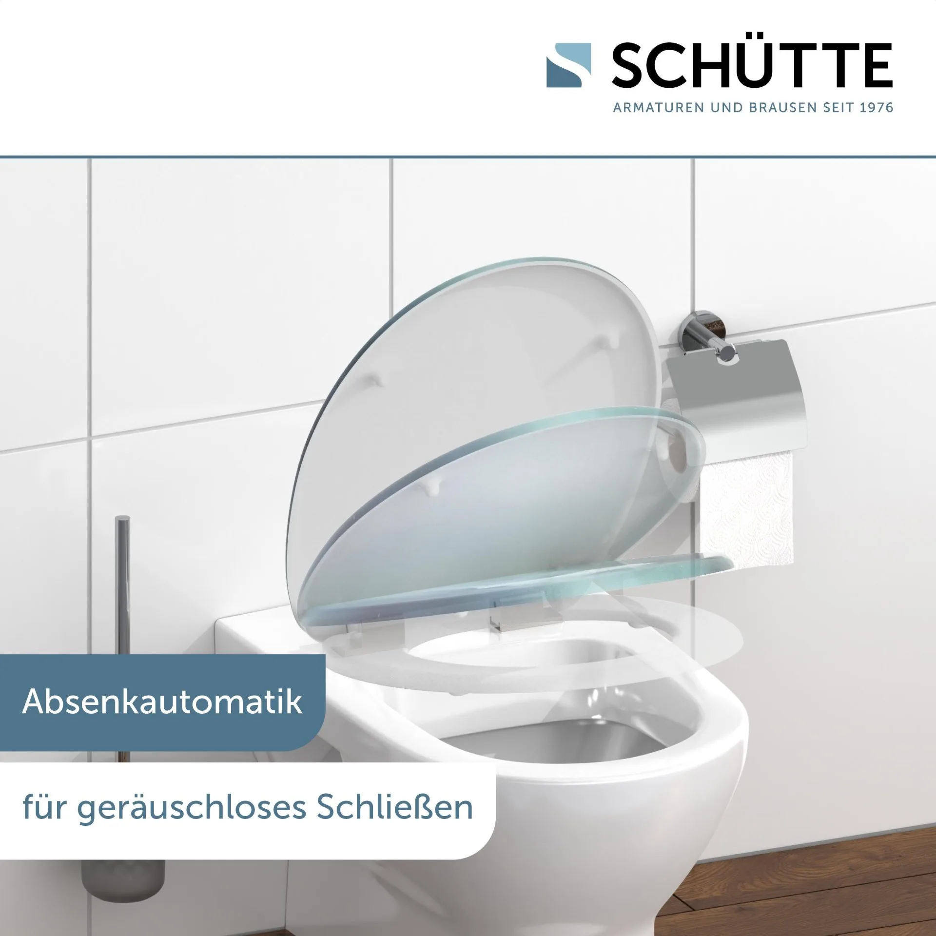 SCHÜTTE DALLEN LEAF WC-Sitz, Kunststoff, mit Absenkautomatik
