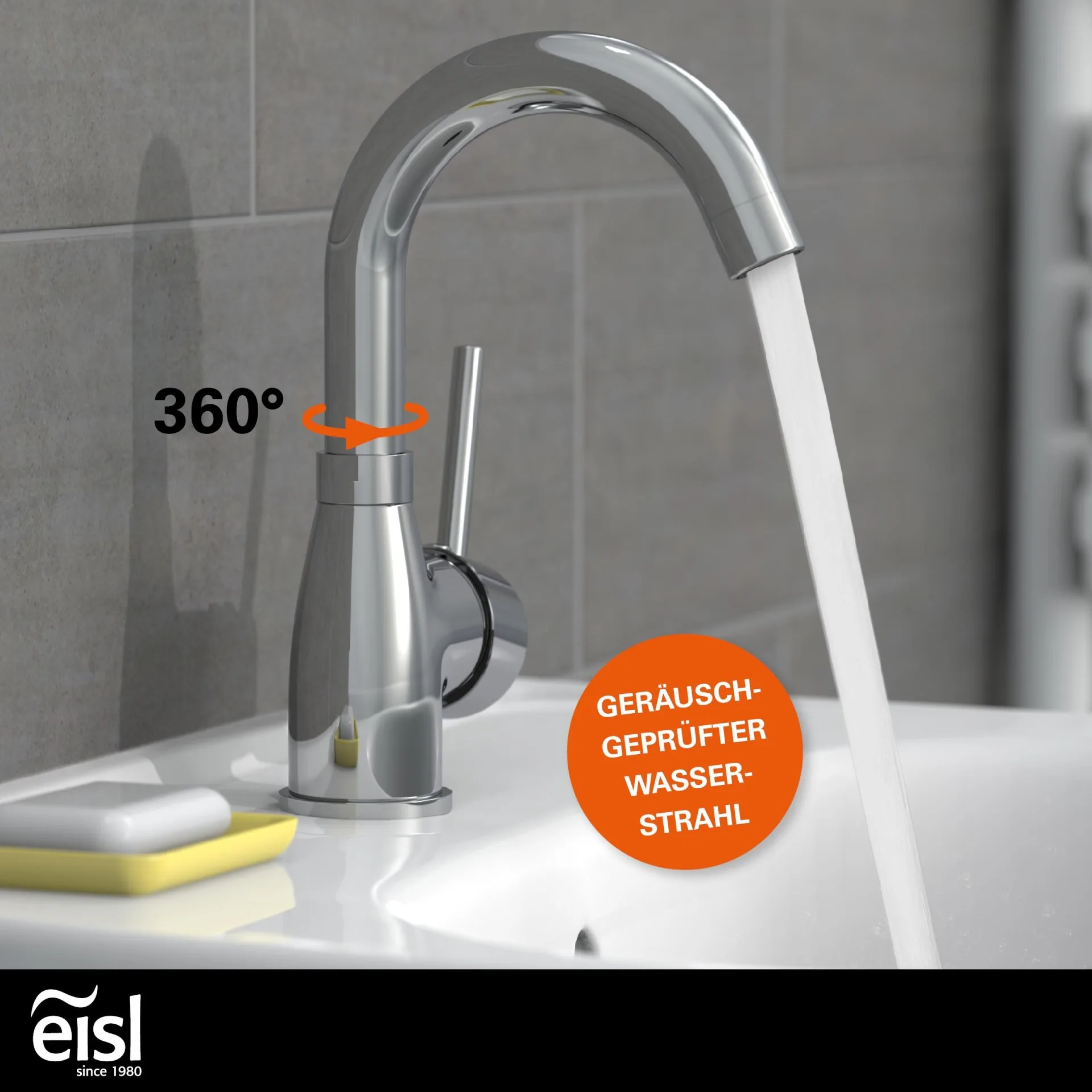 EISL FUTURA Waschtischarmatur, Chrom