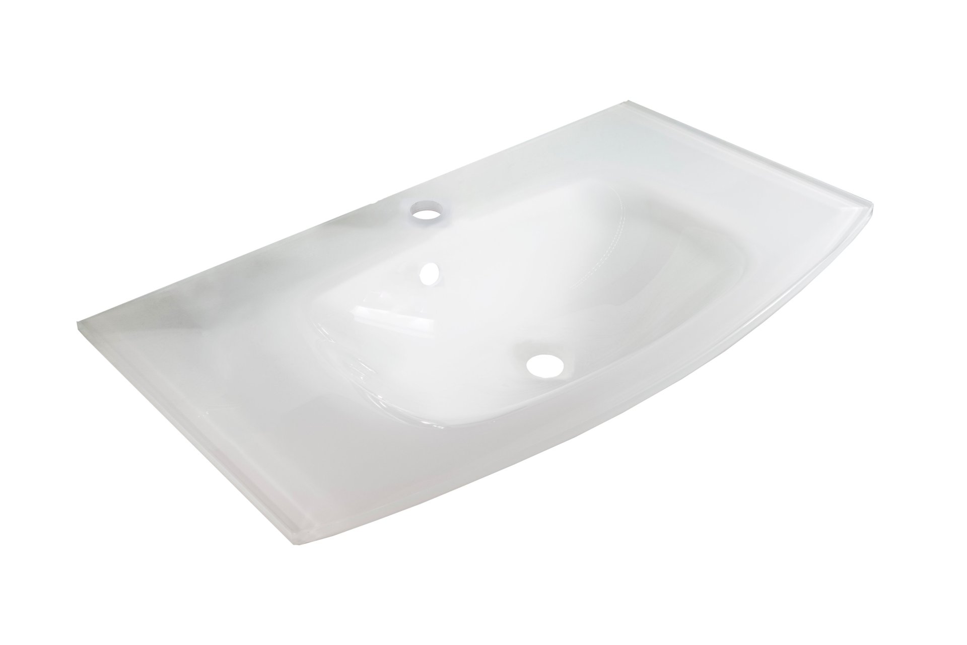 Fackelmann LUGANO Waschbecken 80,5 cm aus Glas