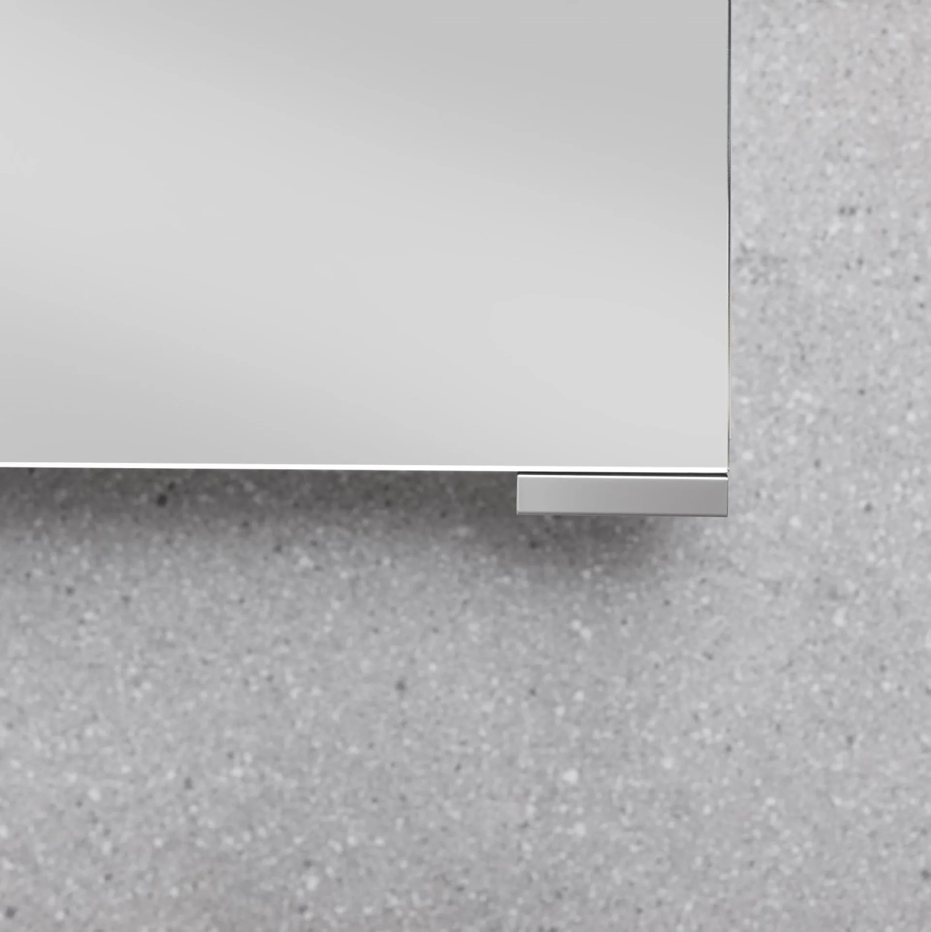 LANZET Griff für Spiegelschrank 5 cm breit, Chrom