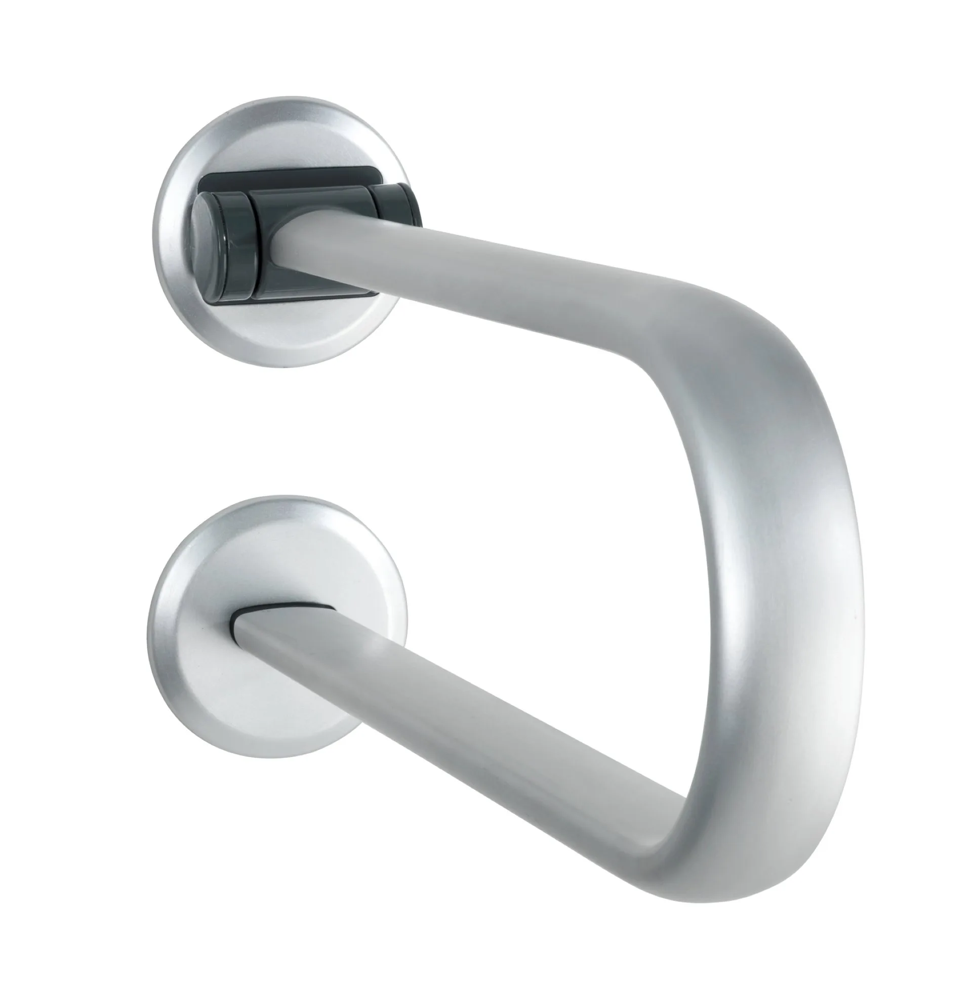 WENKO SECURA PREMIUM Wandhaltegriff, Silber, 120 kg Tragkraft