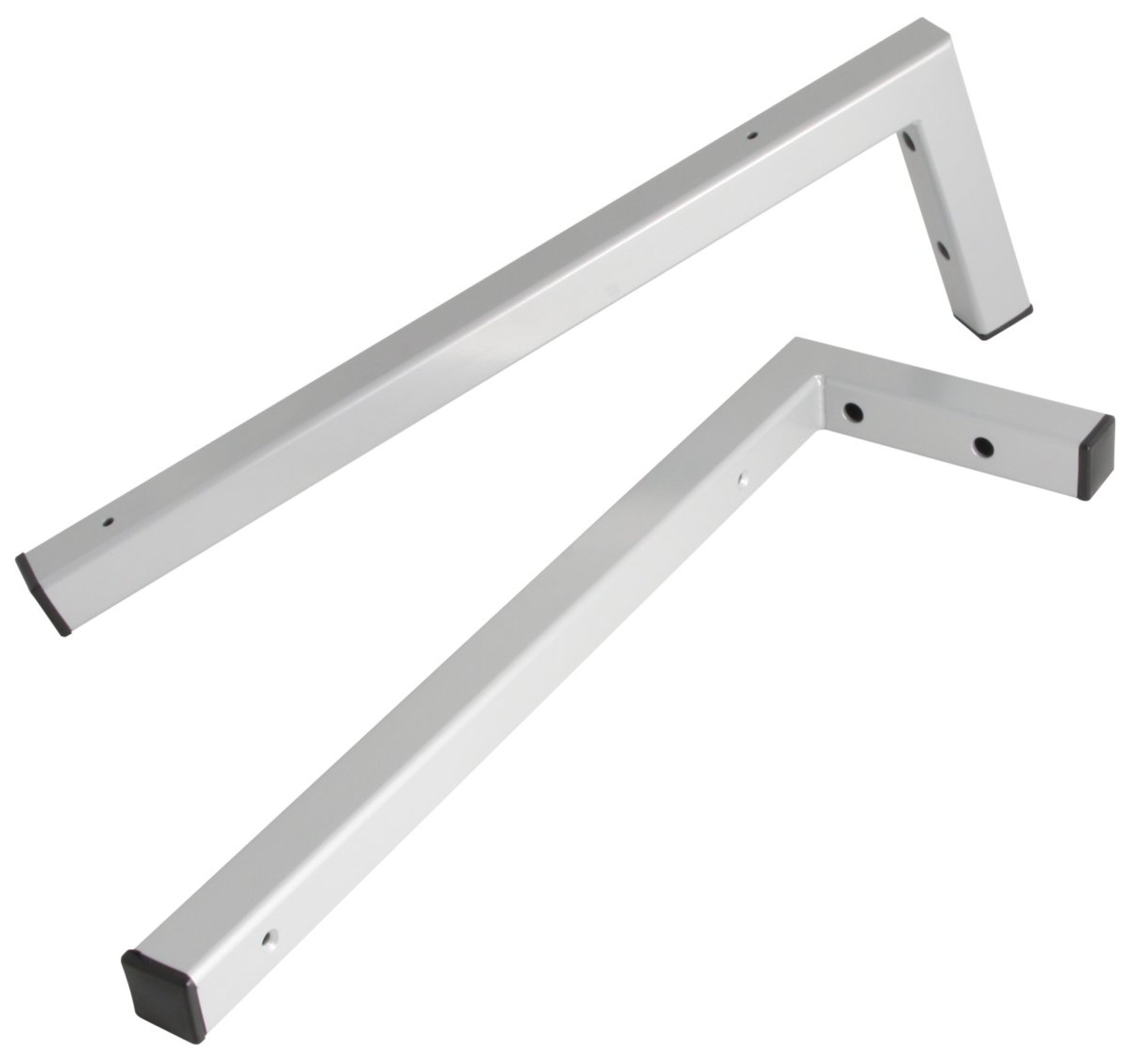 Fackelmann Winkelhalter 2er Set grau