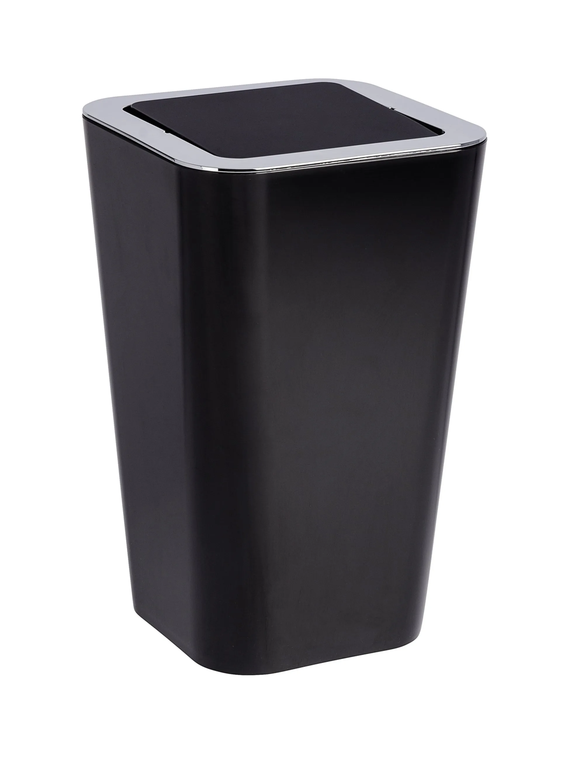 WENKO CANDY Kosmetikeimer 6 Liter, Schwarz