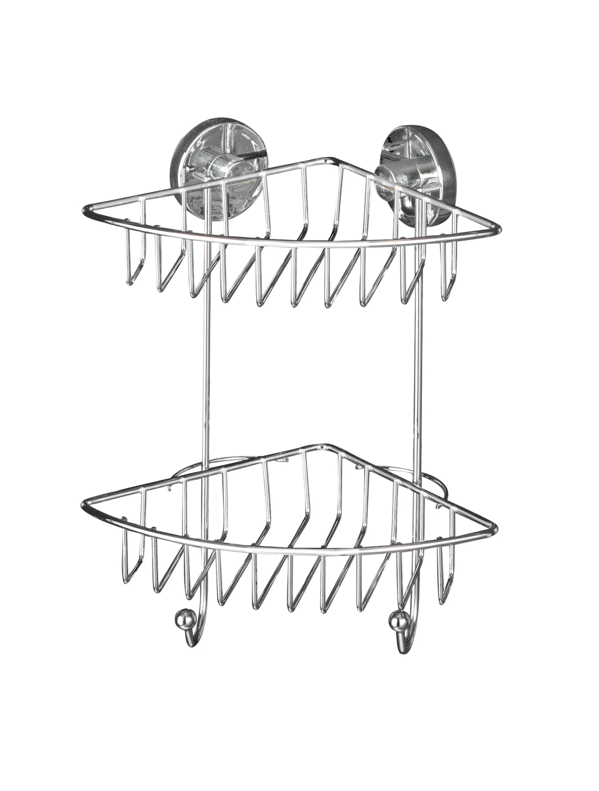 WENKO Dusch Eckablage, Vacuum-Loc