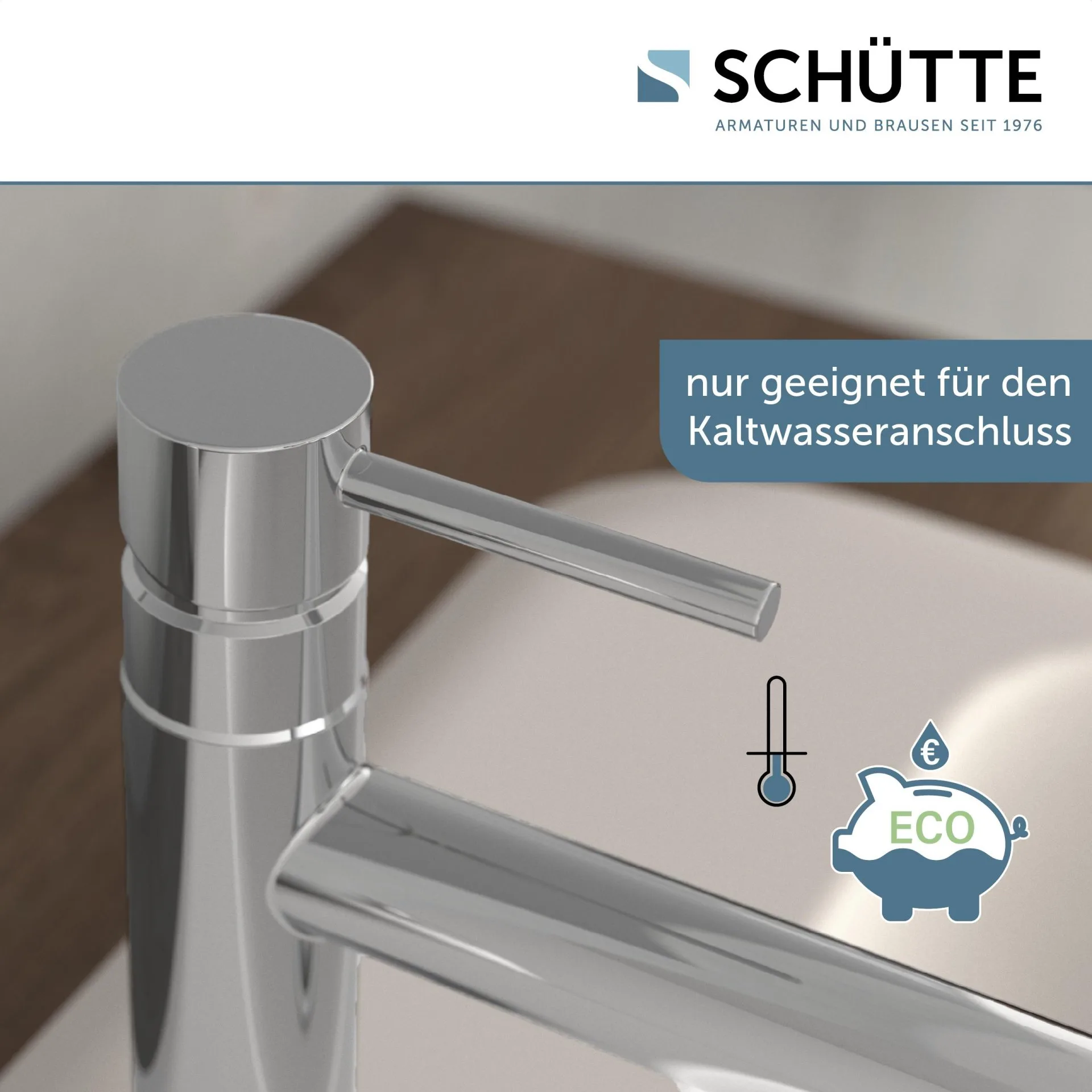 SCHÜTTE LAURANA Standventil, Chrom