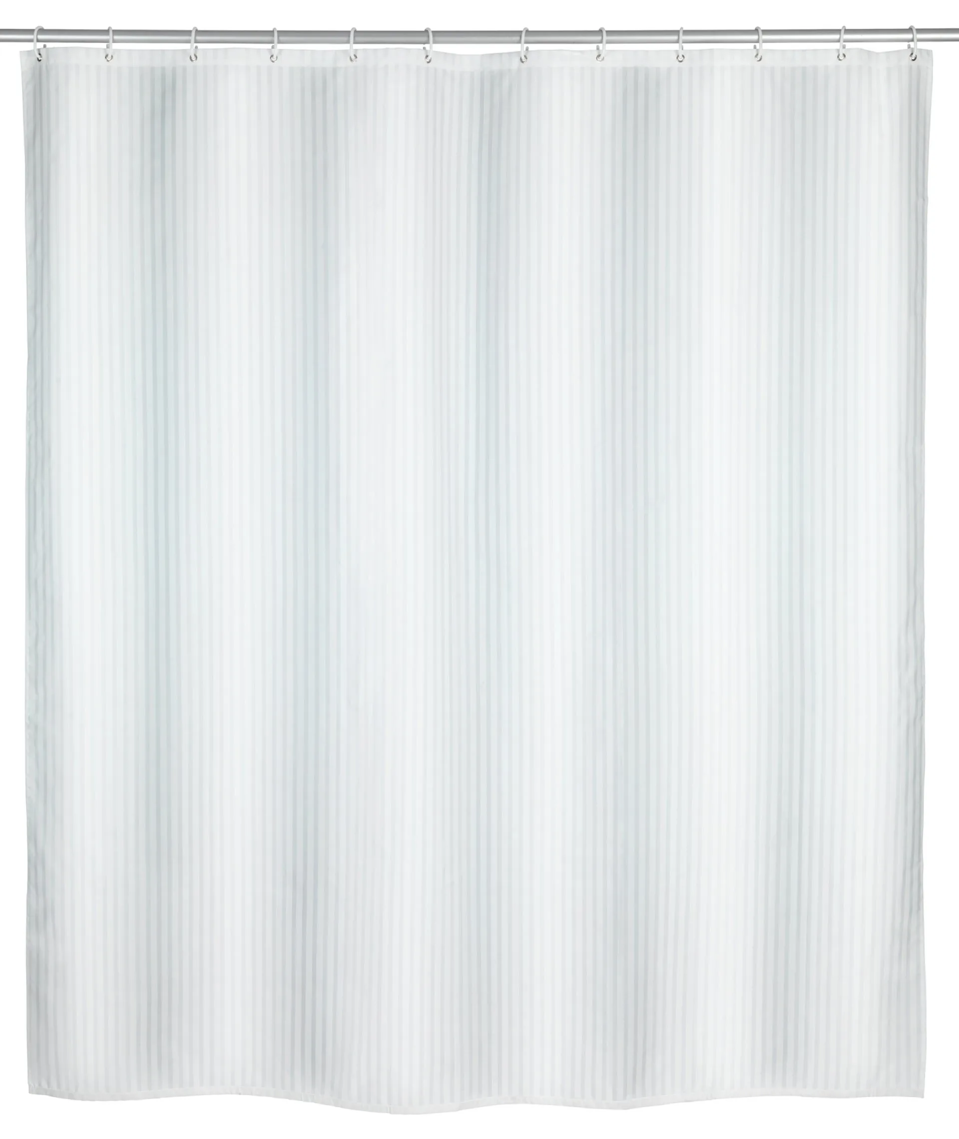 WENKO PALAIS Duschvorhang 180 x 200 cm, Weiß