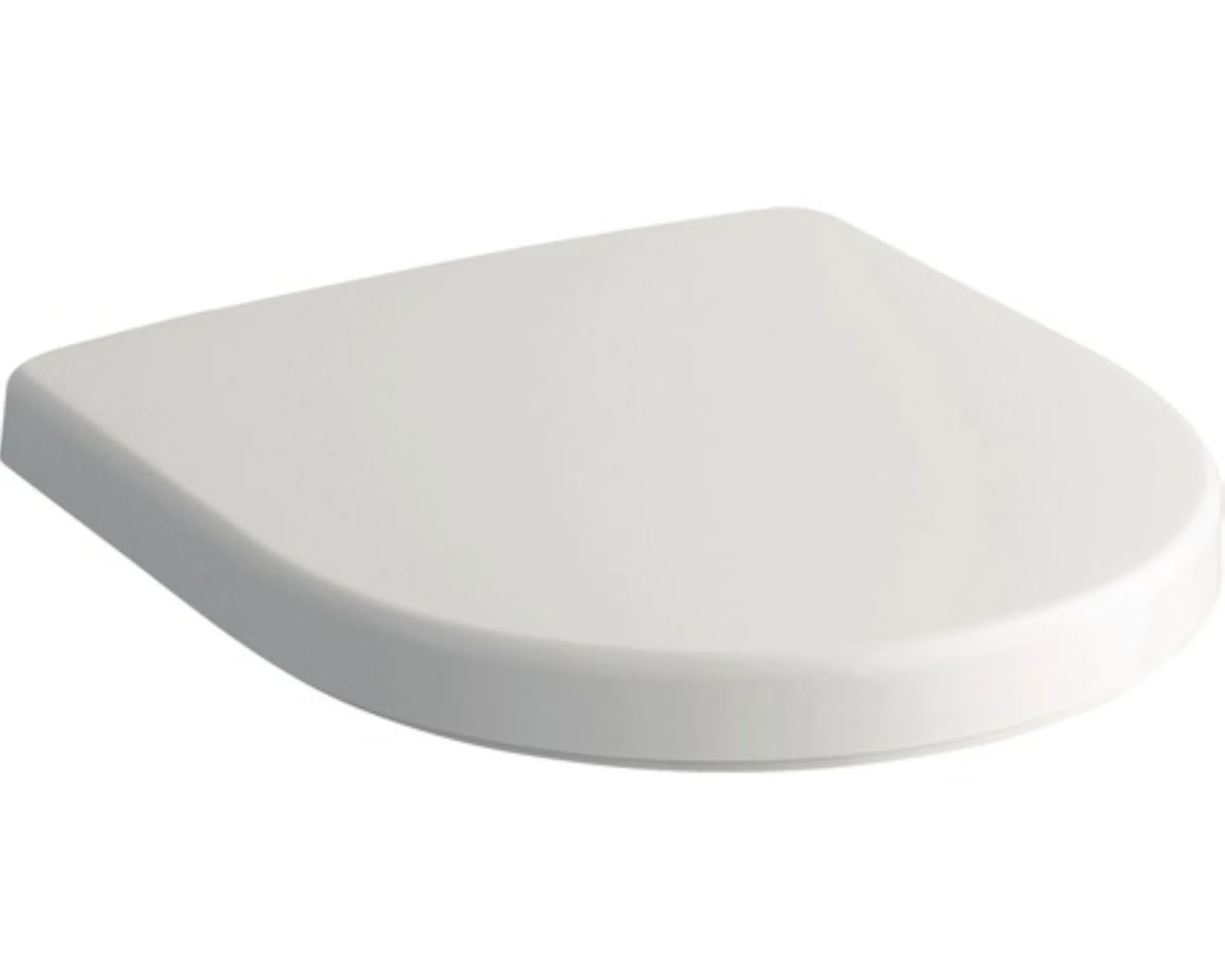 GEBERIT ICON WC-Sitz, Weiß, mit Deckel überlappend