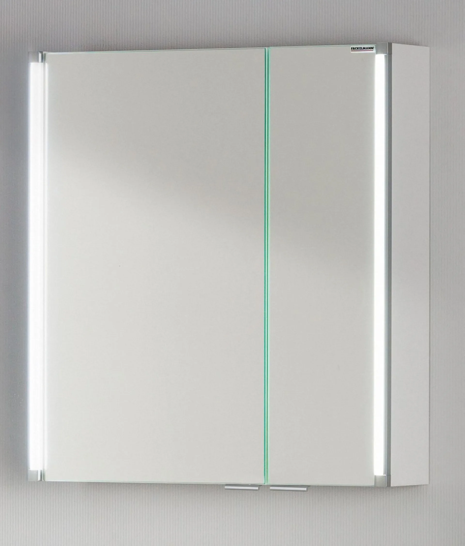 FACKELMANN LED Spiegelschrank 61 cm breit, Weiß