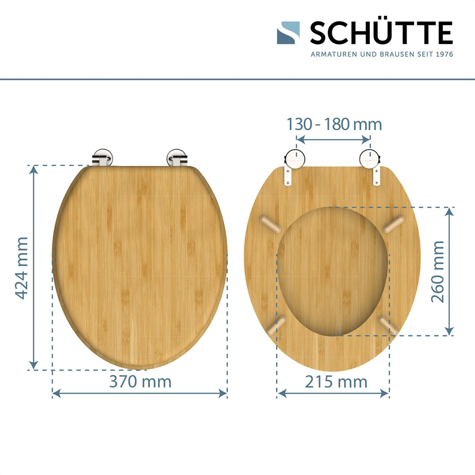 Schütte NATURAL BAMBOO WC-Sitz