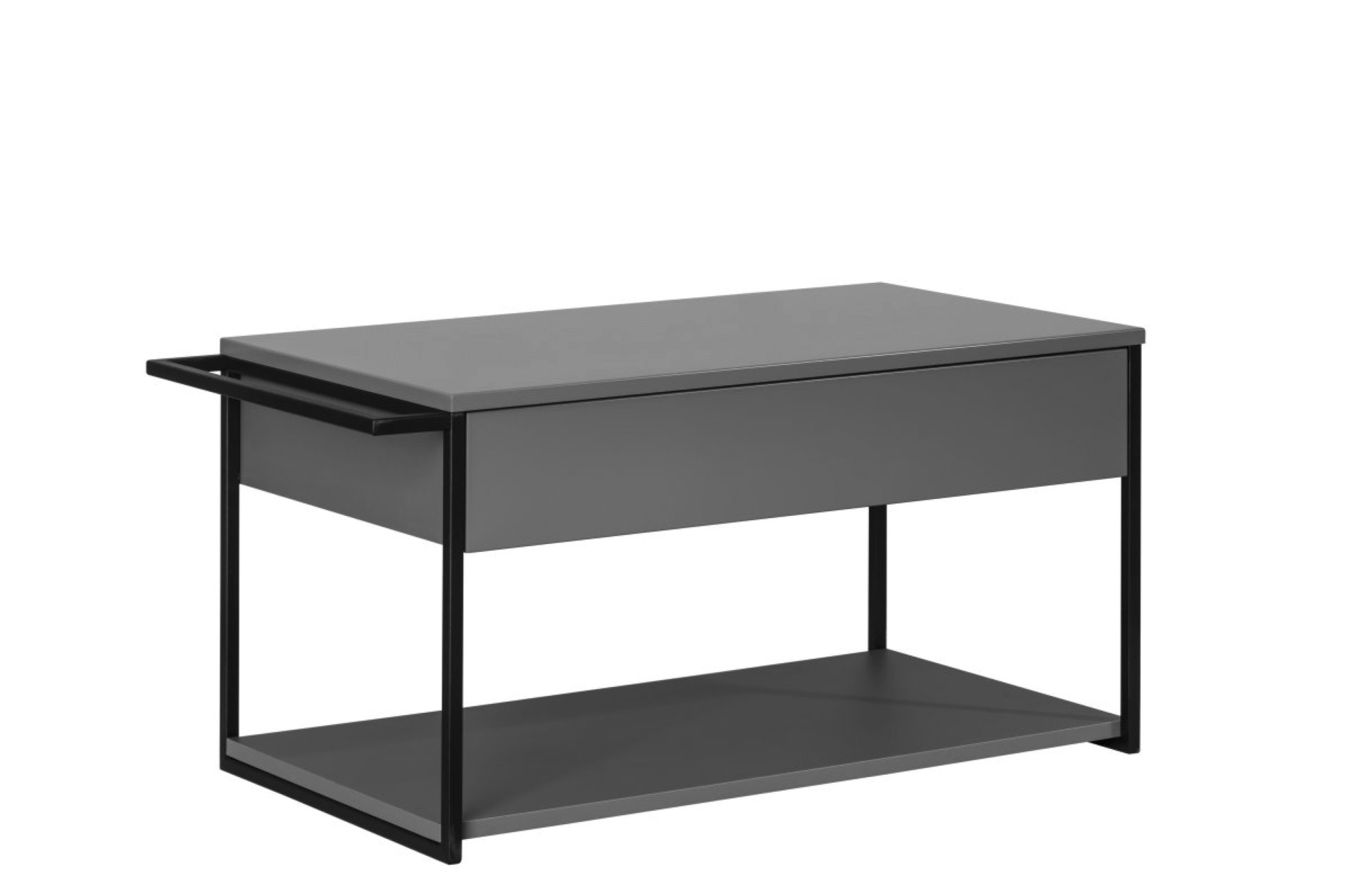 Fackelmann NEW YORK Waschtischunterschrank 88 cm breit, Grau