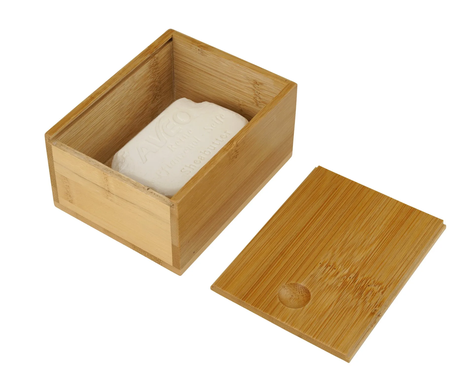 FACKELMANN Aufbewahrungsbox, Braun, aus Bambus