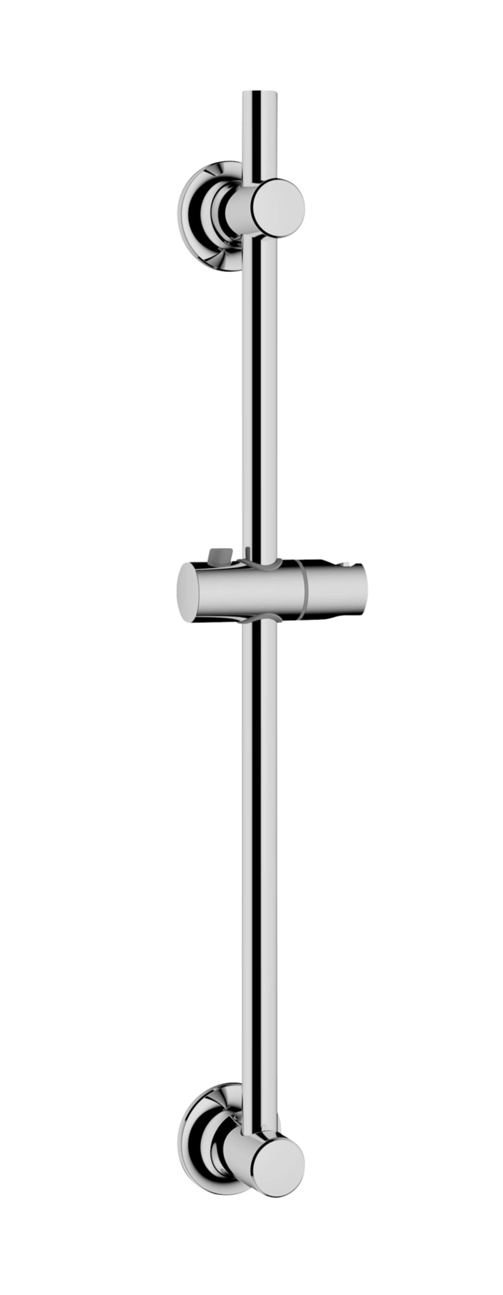 WENKO Duschstange 70 cm, Chrom, Befestigen ohne Bohren