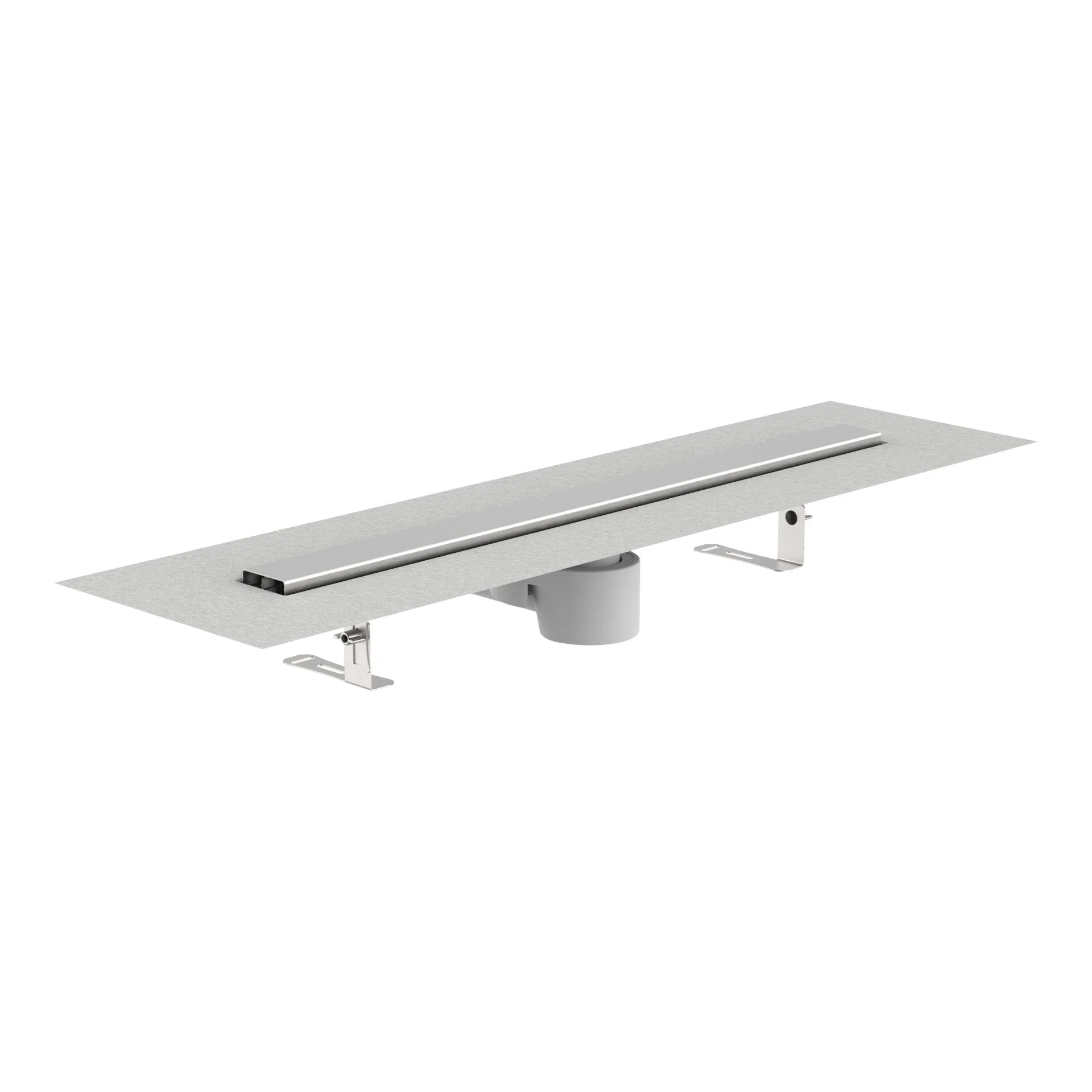 SCHÜTTE Duschrinne 70 cm breit, mit Edelstahlabdeckung