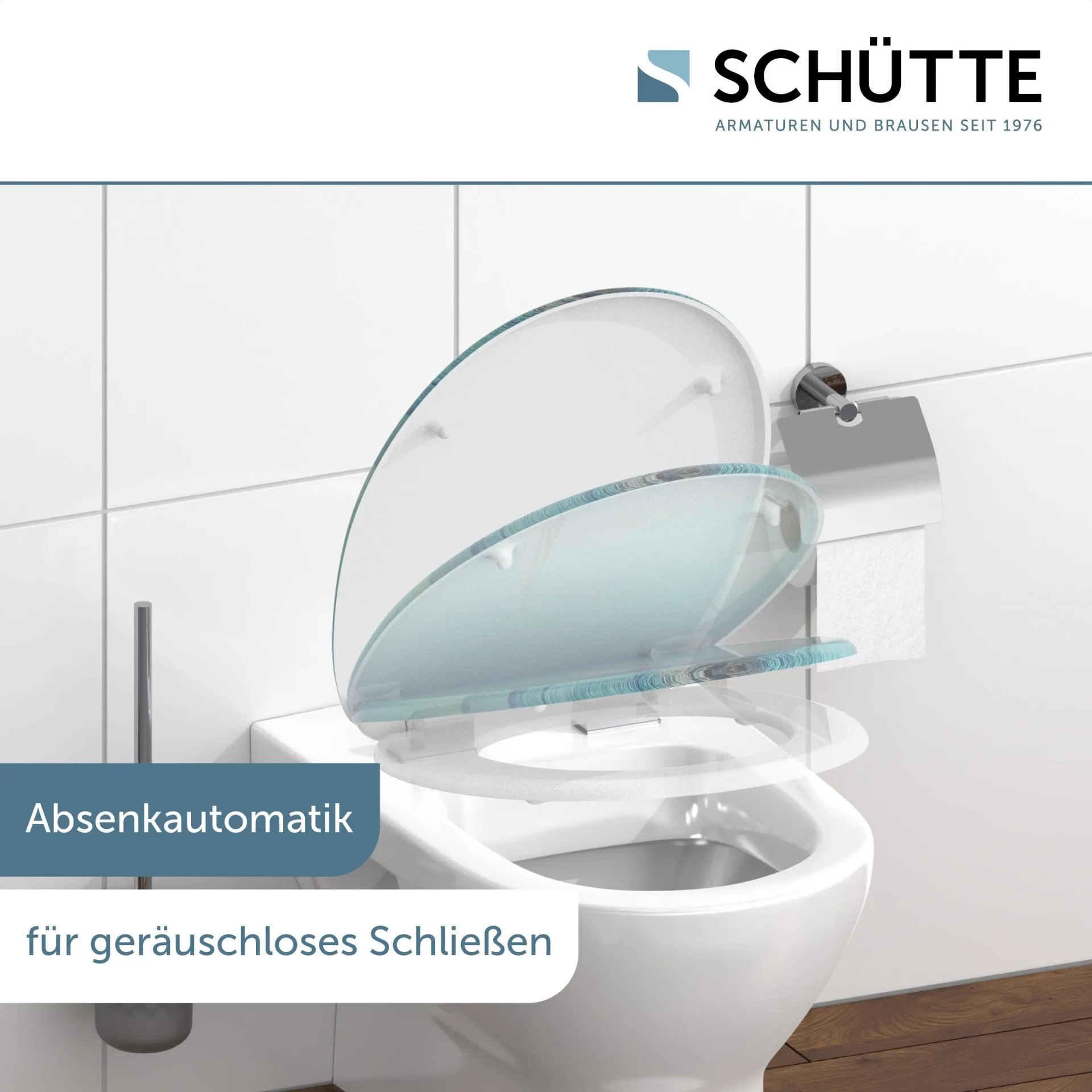 SCHÜTTE SAILING WC-Sitz, Kunststoff, mit Absenkautomatik