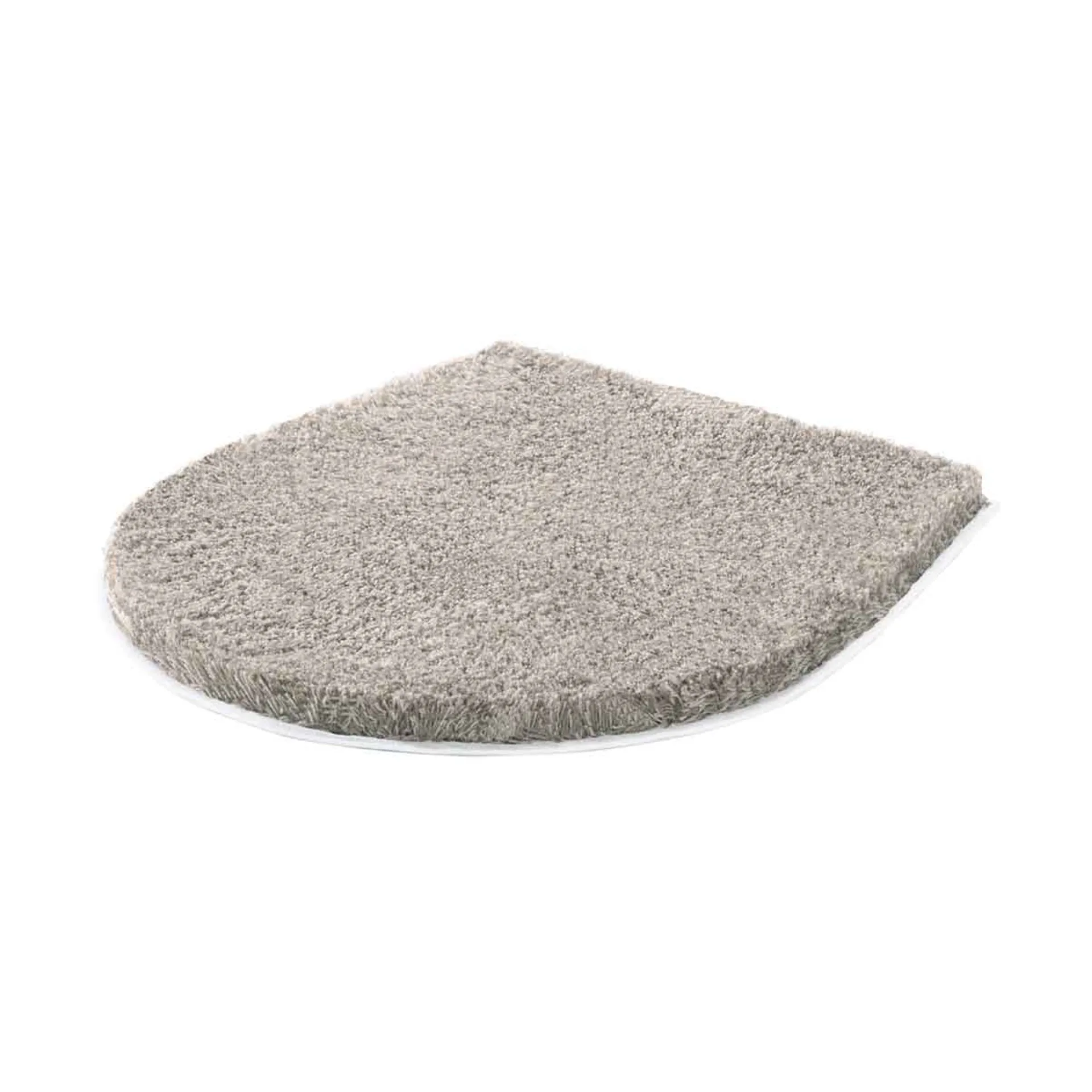 GRUND MELANGE WC-Deckelbezug 47 x 50 cm, Beige