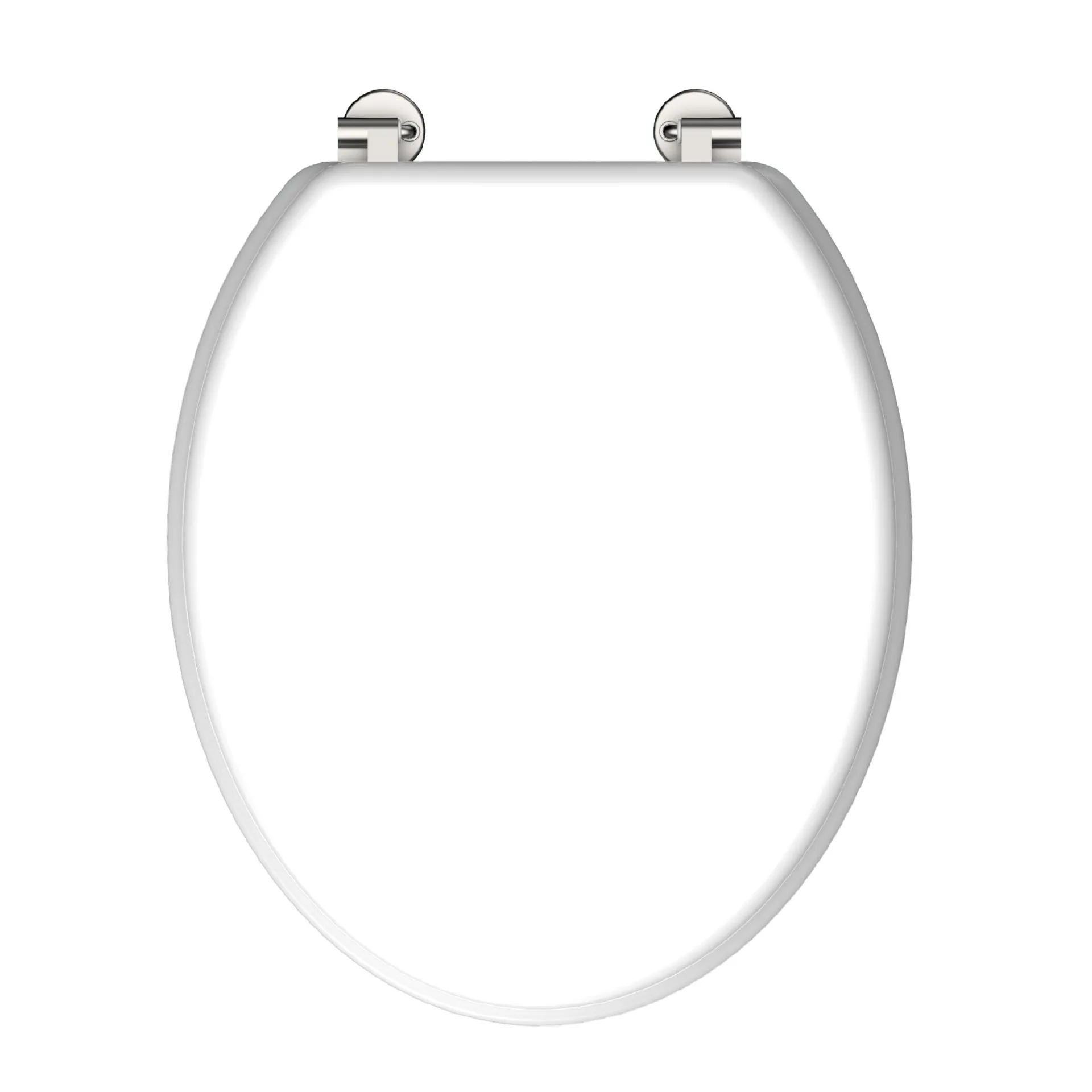 SCHÜTTE WHITE WC-Sitz, Weiß, Holzkern