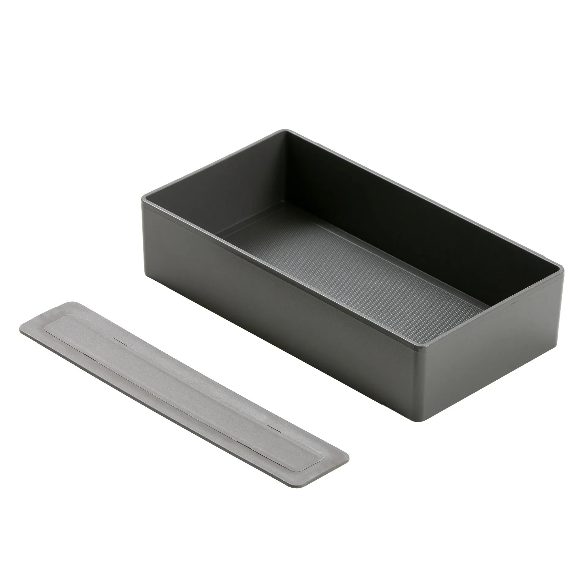 FACKELMANN Aufbewahrungsbox 22 cm breit, Anthrazit, für Waschbeckenunterschrank