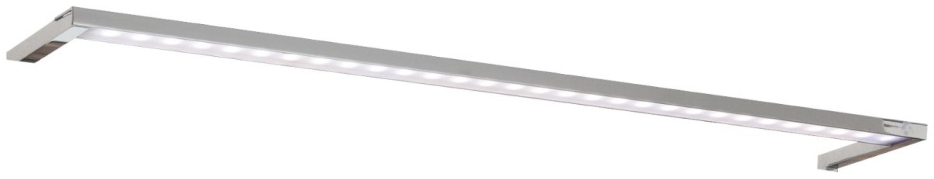 Fackelmann VIORA LED Aufsatzleuchte für Spiegelschränke 56 cm, Chrom