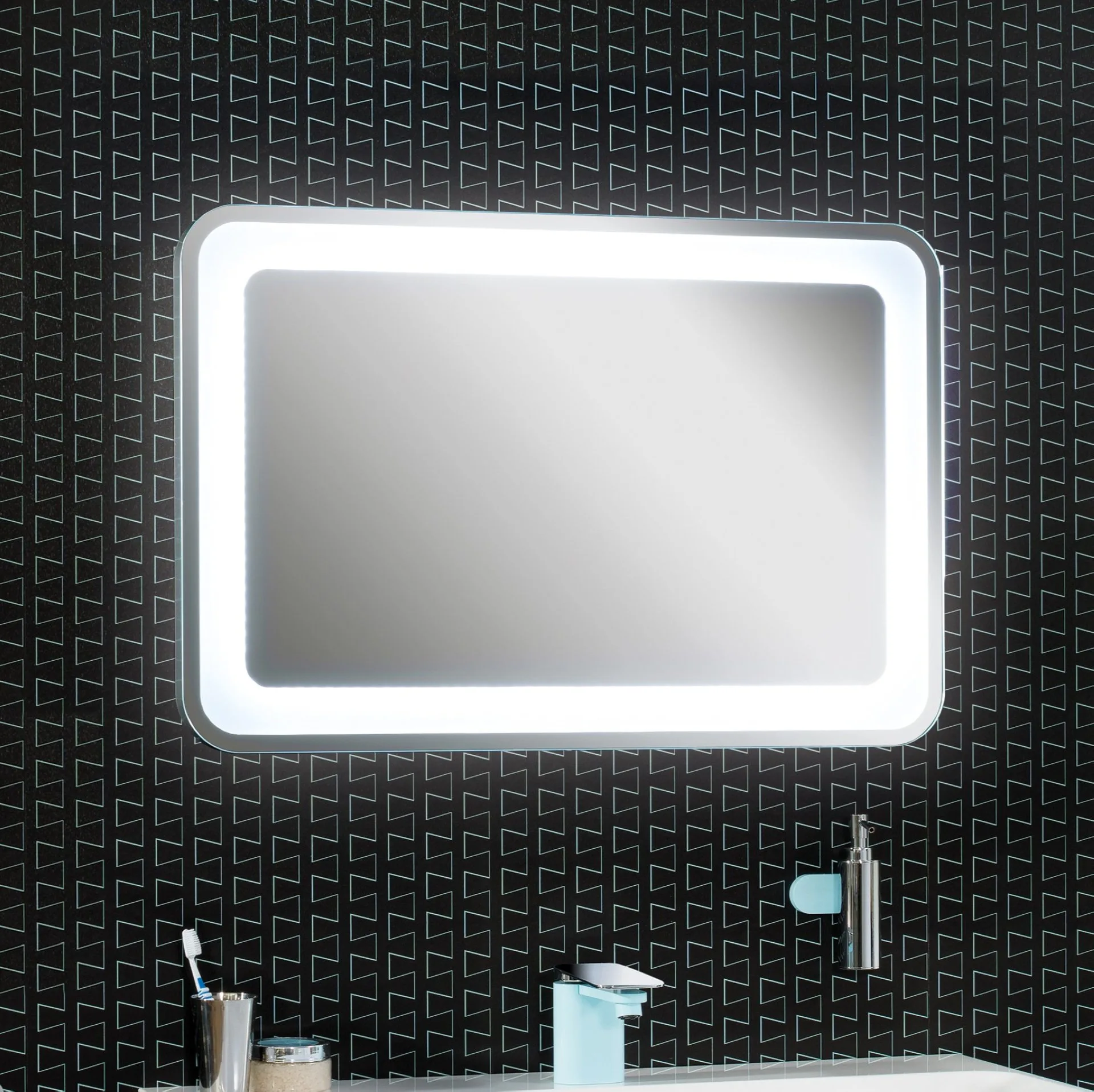 Lanzet M9 Spiegel 100 cm dimmbar