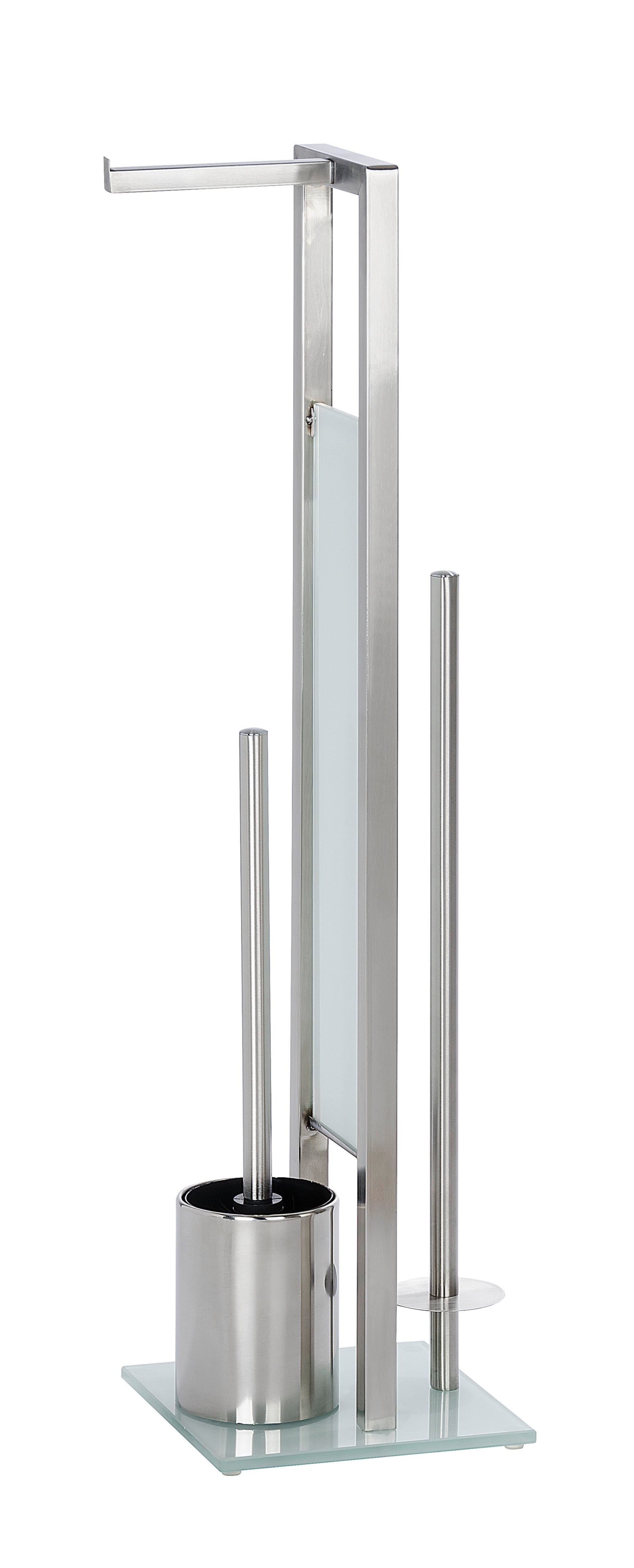 WENKO RIVALTA Toilettenpapierhalter stehend mit WC-Garnitur 21564100