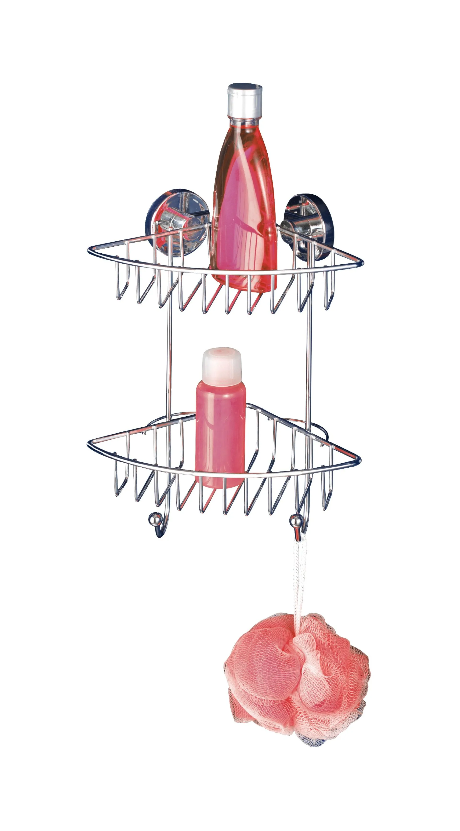 WENKO Dusch Eckablage, Vacuum-Loc