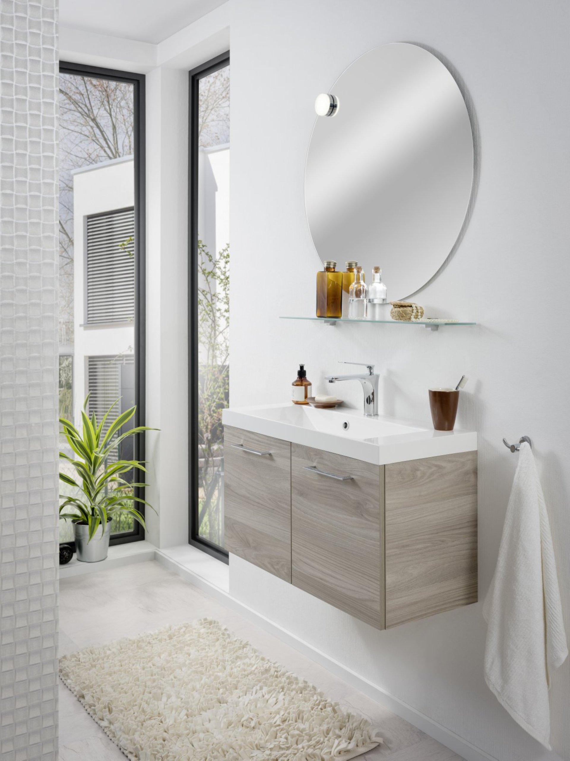 Fackelmann Spiegel Ø 80 cm, rund