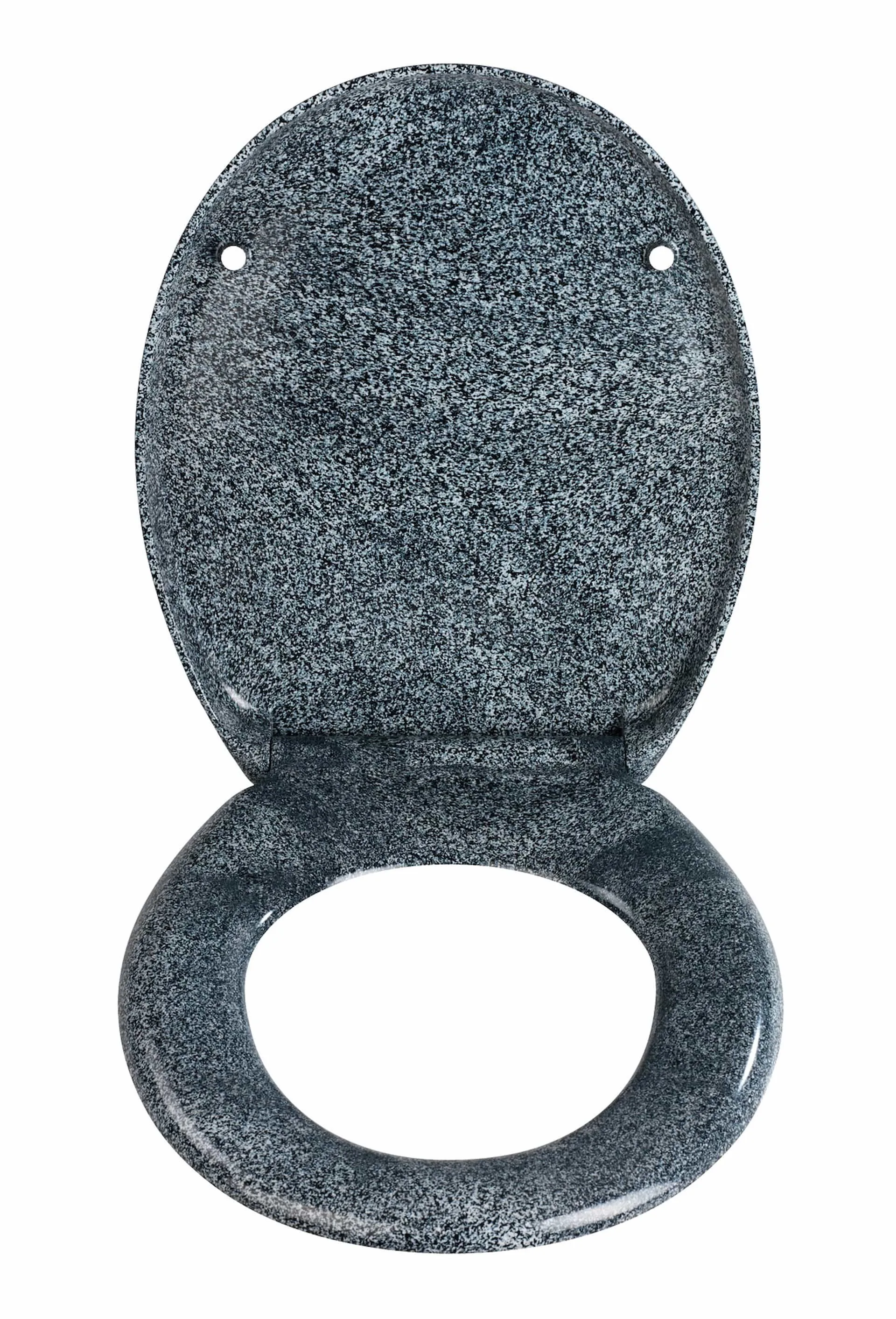 WENKO OTTANA WC-Sitz, Grau, mit Absenkautomatik