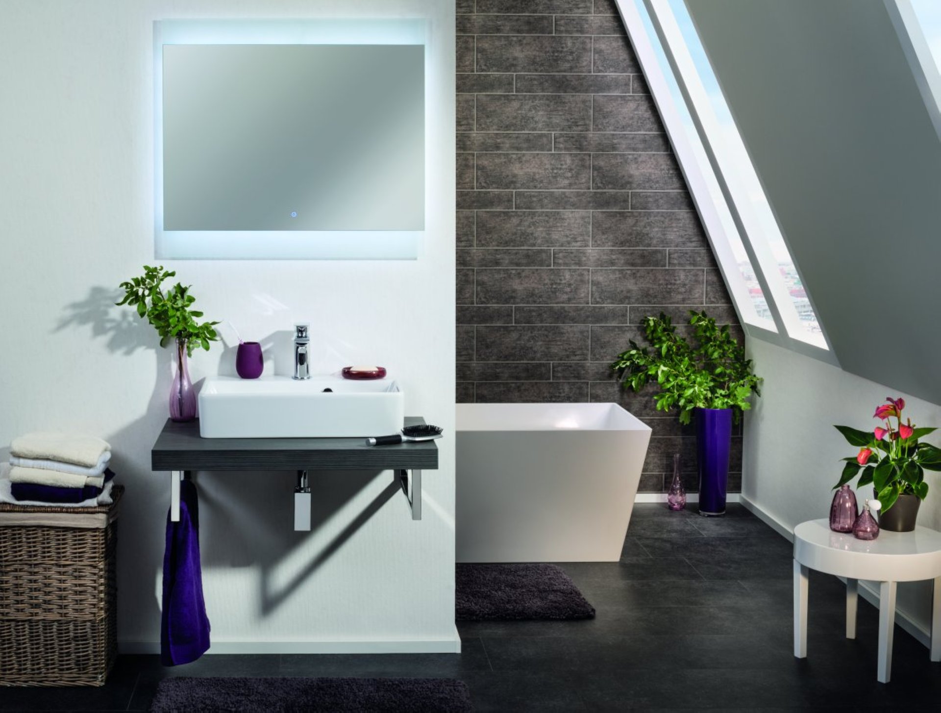 Fackelmann Waschtischhalter 2er Set verchromt