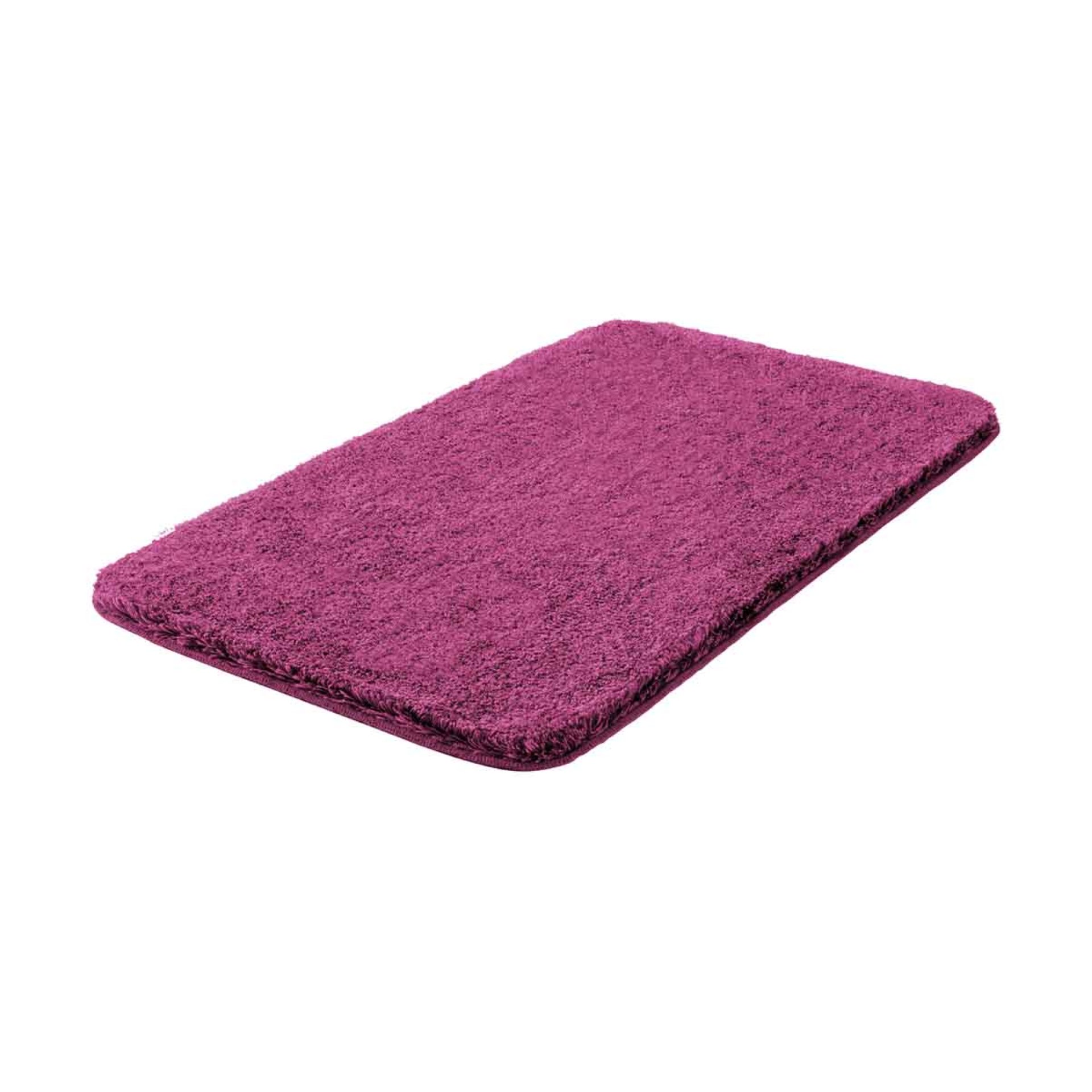 GRUND MELANGE Badematte 60 x 100 cm, Beere