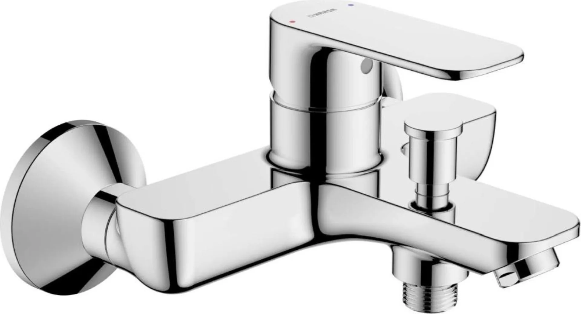 HANSA HANSABASIC Brausearmatur, Chrom, zur Wandmontage