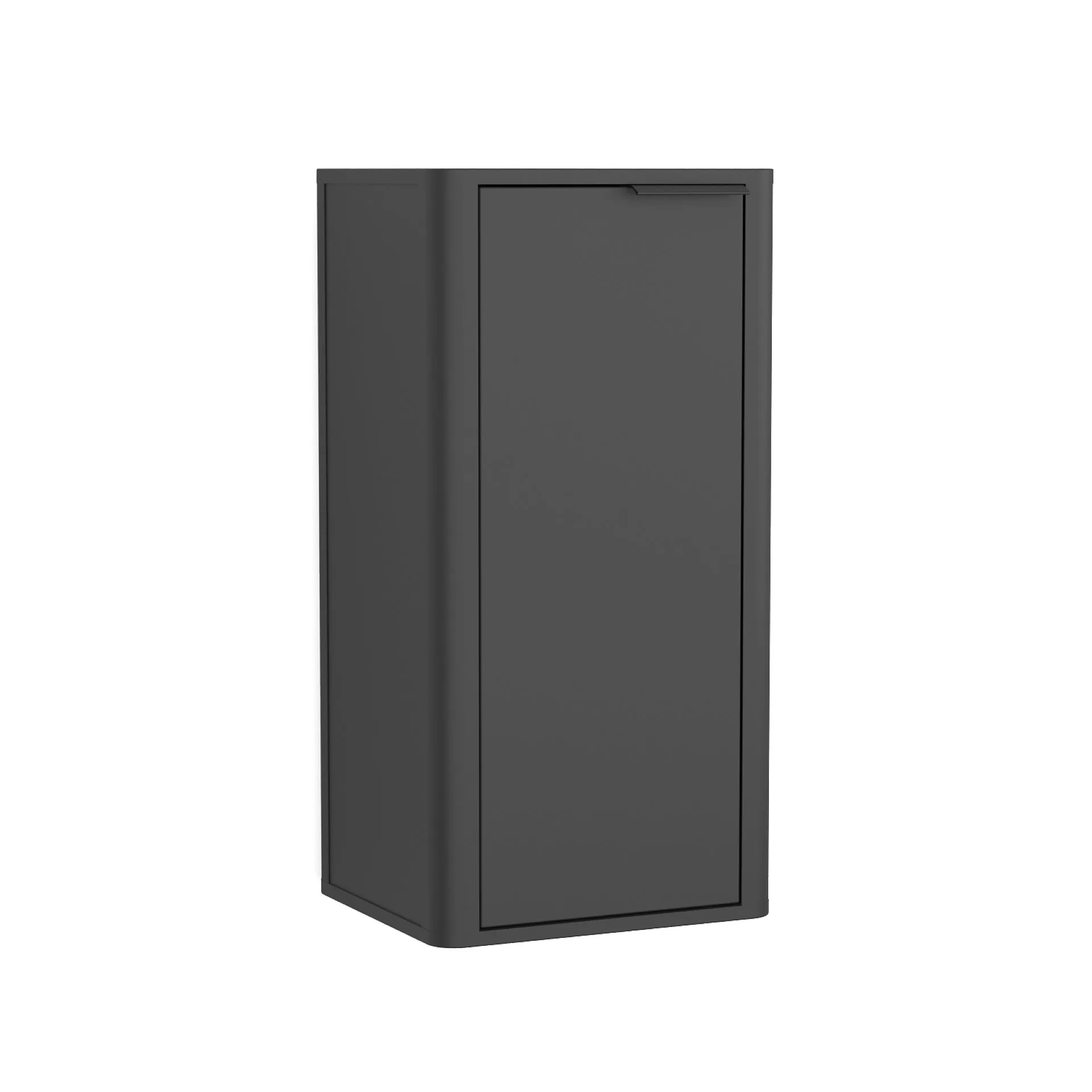 BADEDU SORA Hängeschrank 40 cm breit, Schwarz matt