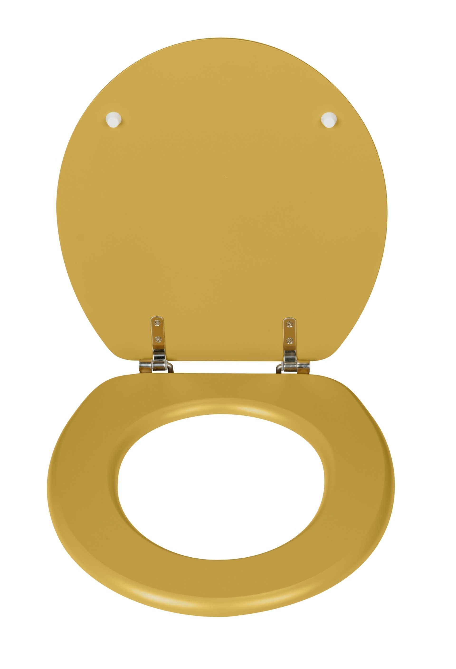 WENKO PRIMA WC-Sitz, Gelb, aus MDF