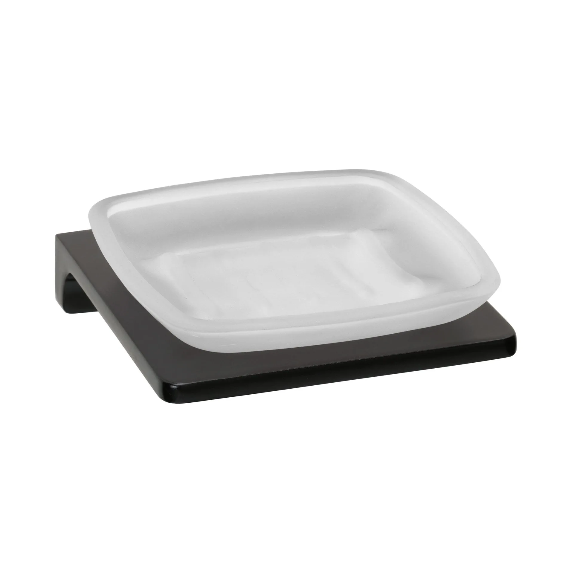 BadeDu SIRIUS Ablageschale Schwarz matt