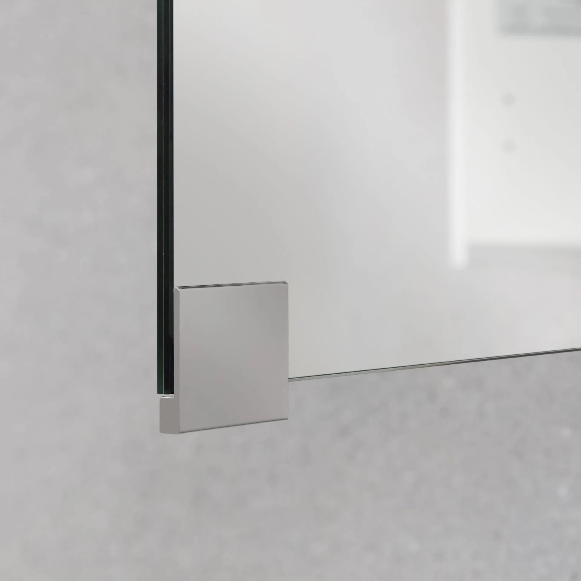 LANZET Griff für Spiegelschrank 5 cm breit, Chrom