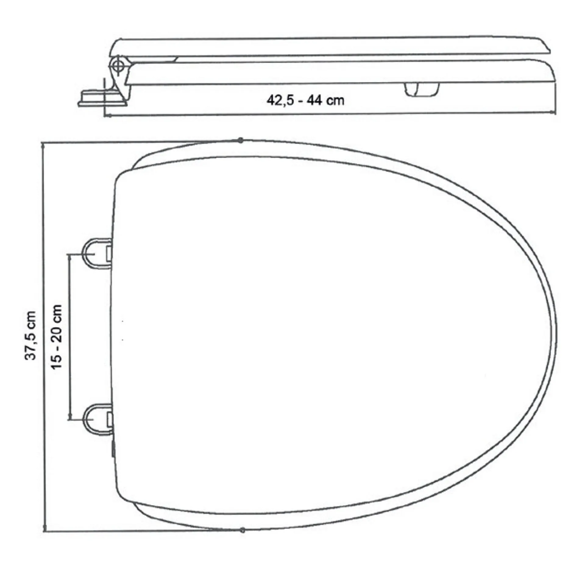 KAN WC-Sitz 3001 Exclusive, Shadow