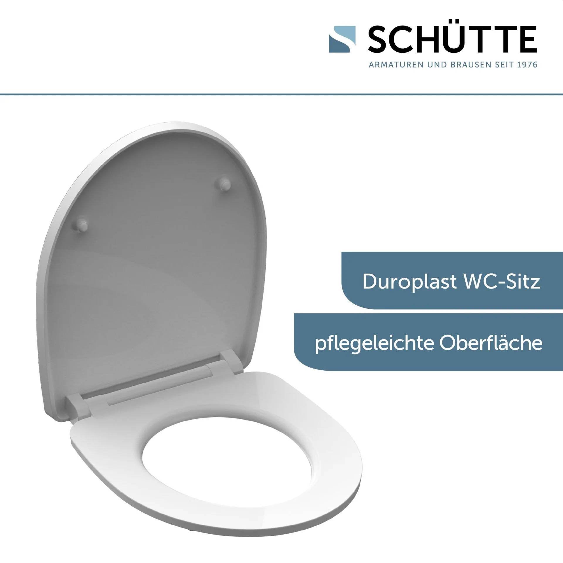 SCHÜTTE HAPPY ELEPHANT WC-Sitz, Kunststoff, mit Absenkautomatik und Schnellverschluss