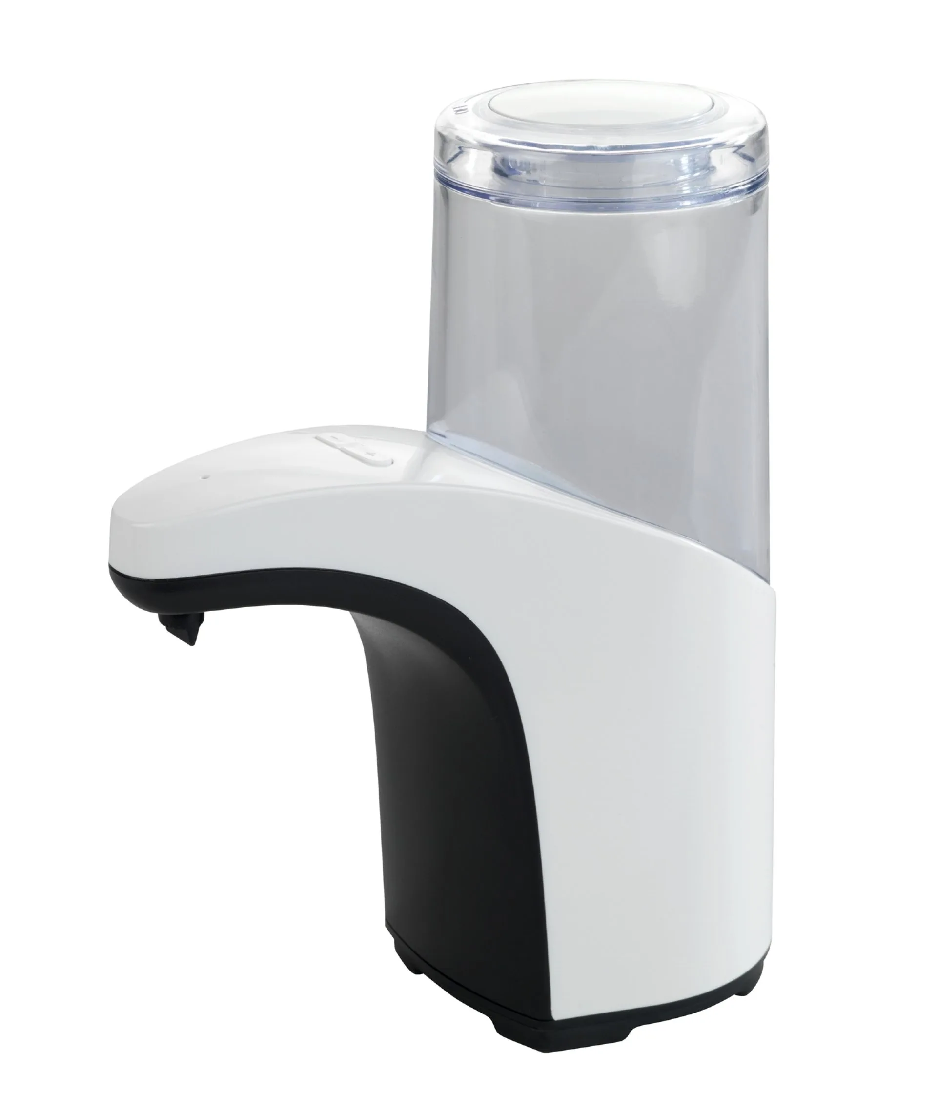 WENKO BUTLER Seifenspender 300 ml, Weiß/Schwarz, mit Sensor