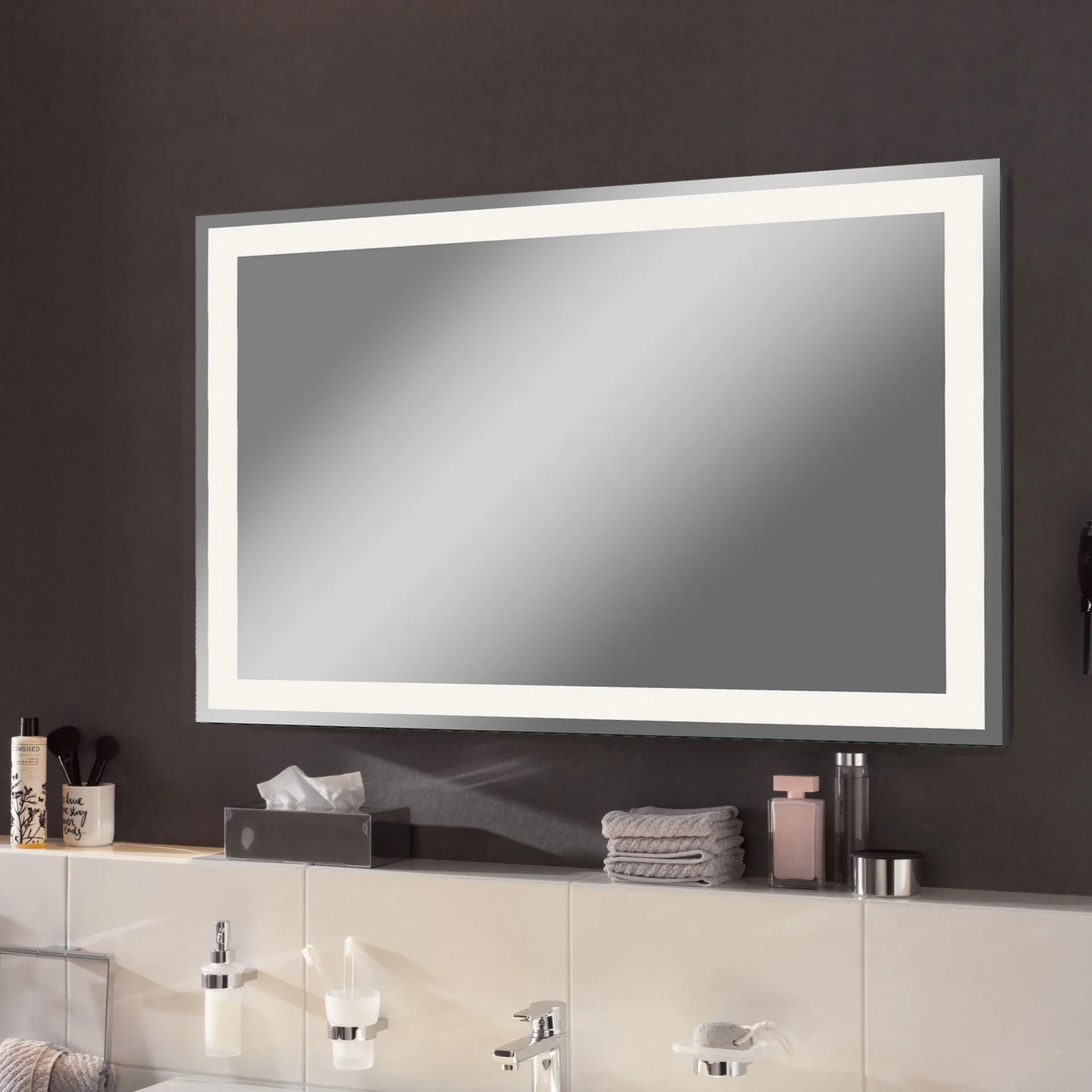 Lanzet P5 Spiegelelement 120 cm mit 3 Helligkeitsstufen