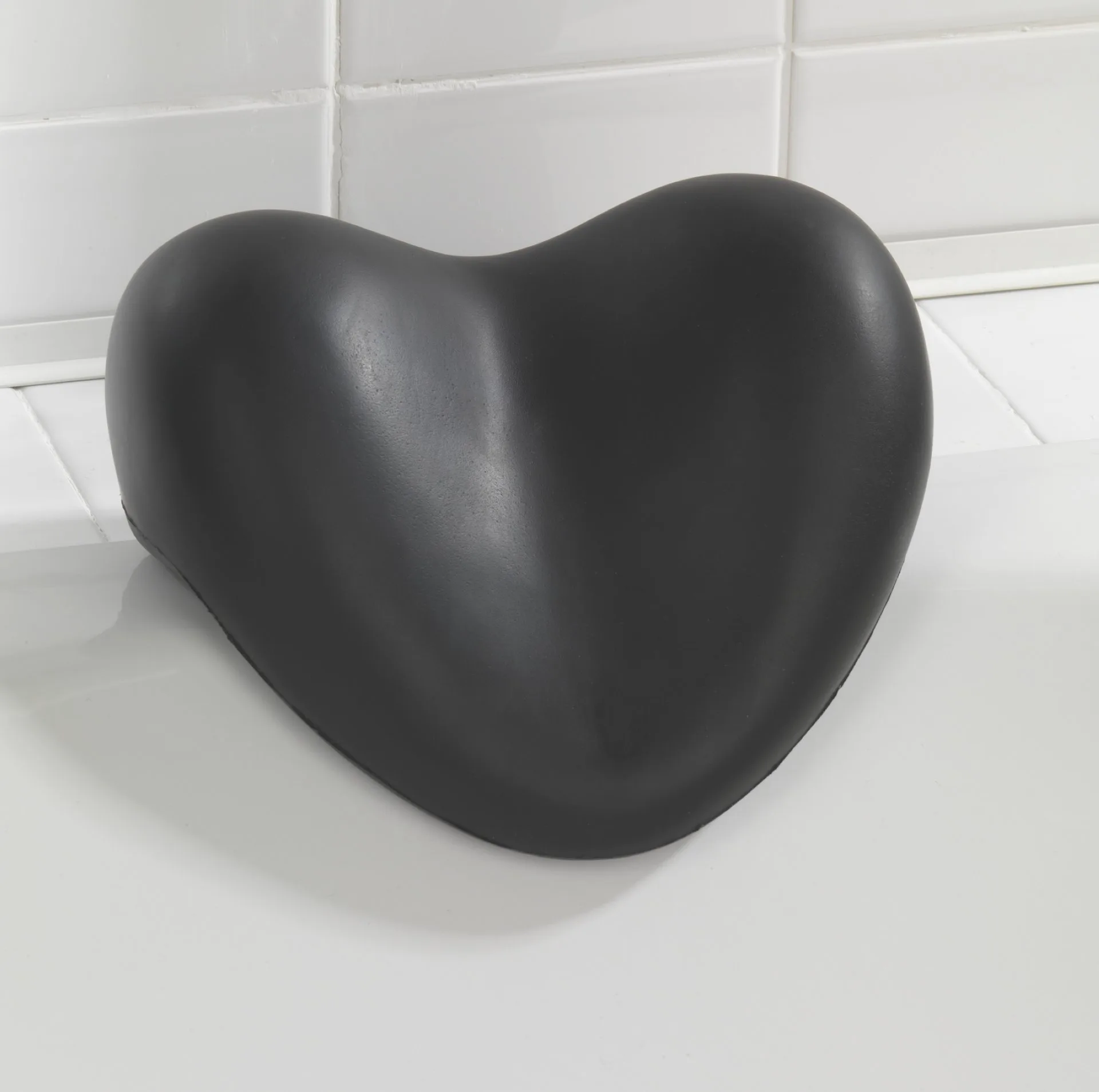 WENKO TROPIC Badewannenkissen, Schwarz