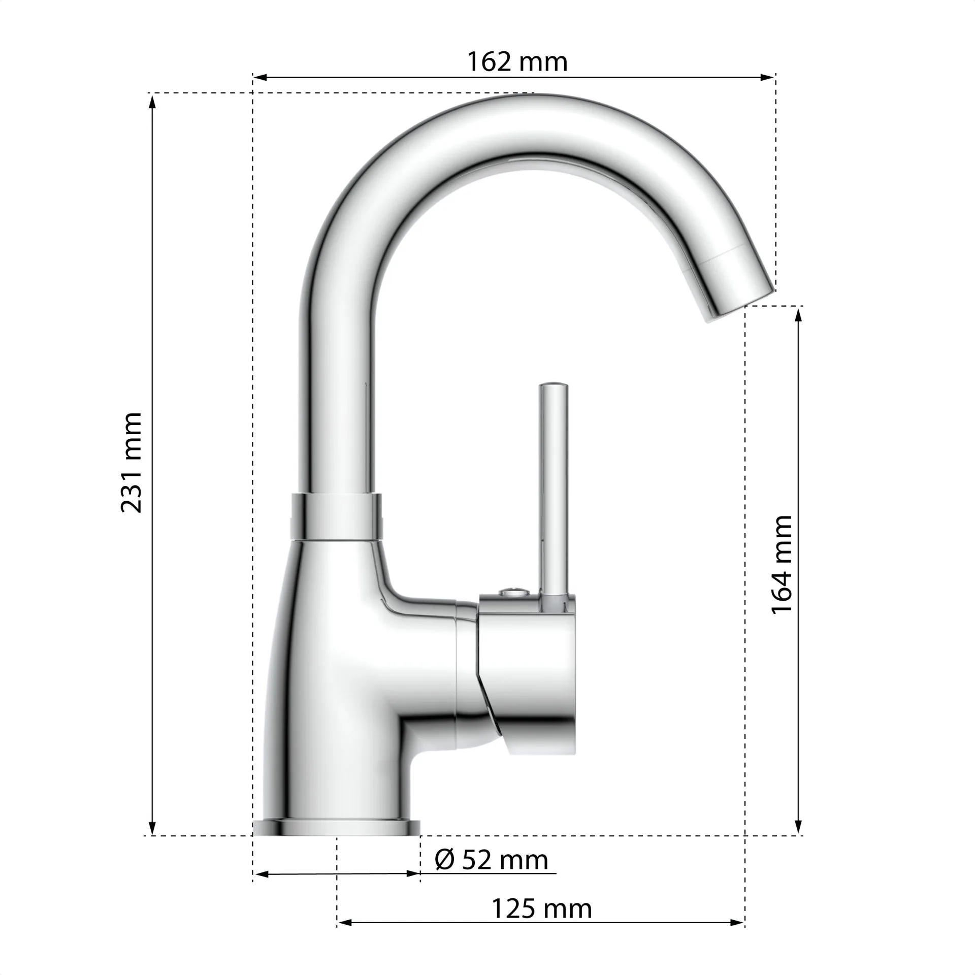 EISL FUTURA Waschtischarmatur, Chrom