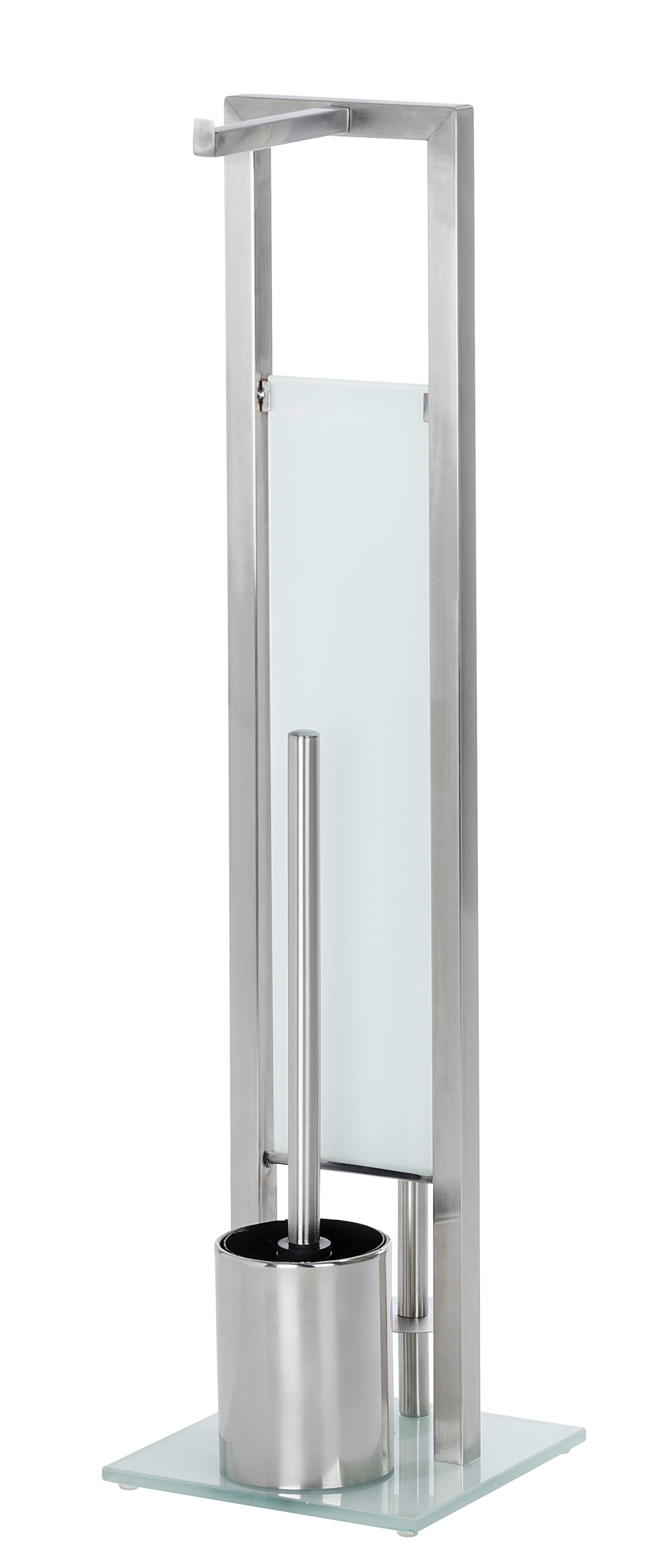 WENKO RIVALTA Toilettenpapierhalter stehend mit WC-Garnitur 21564100