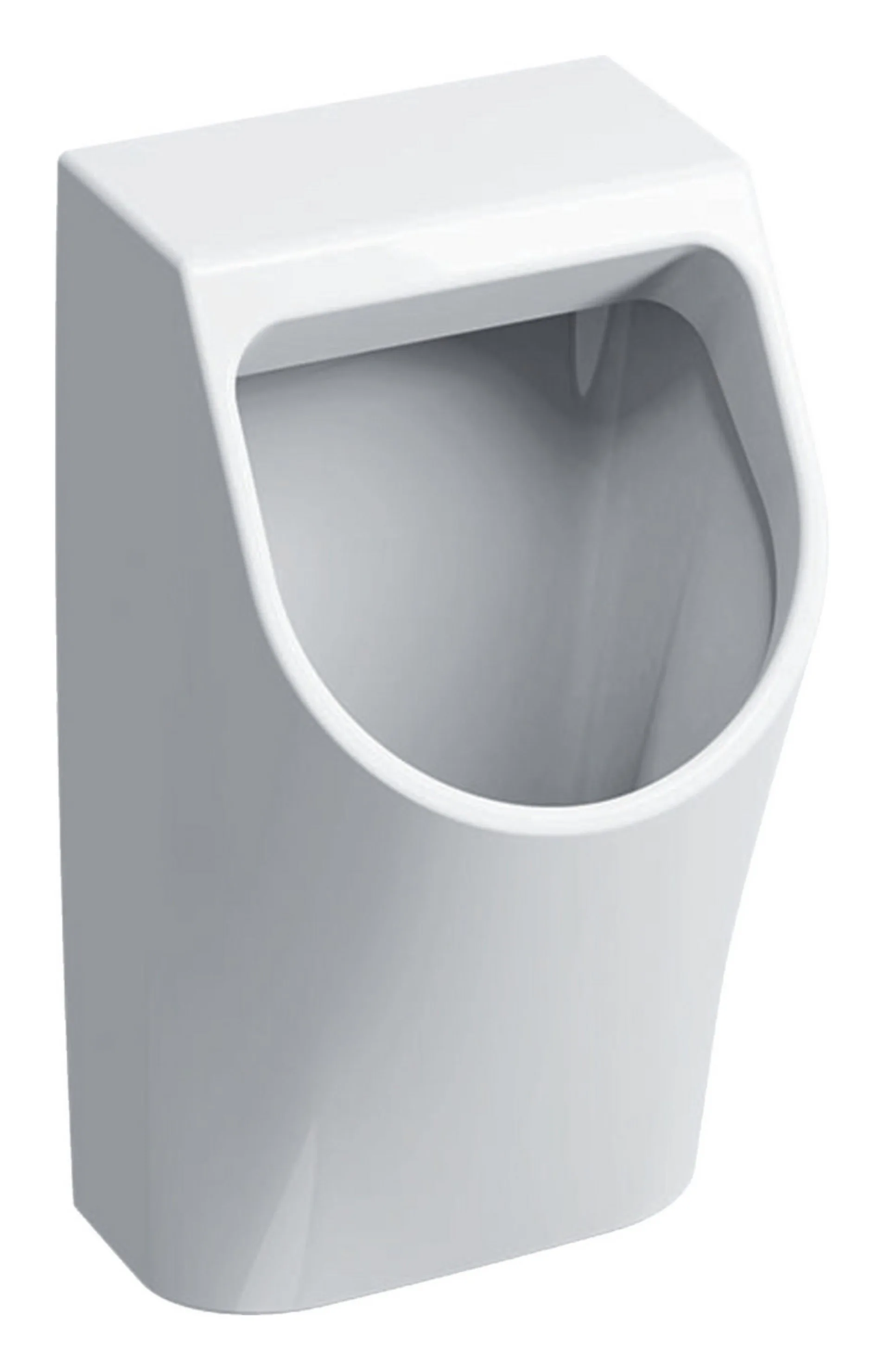 GEBERIT RENOVA PLAN Urinal, Zulauf und Abgang hinten, KeraTect, Weiß