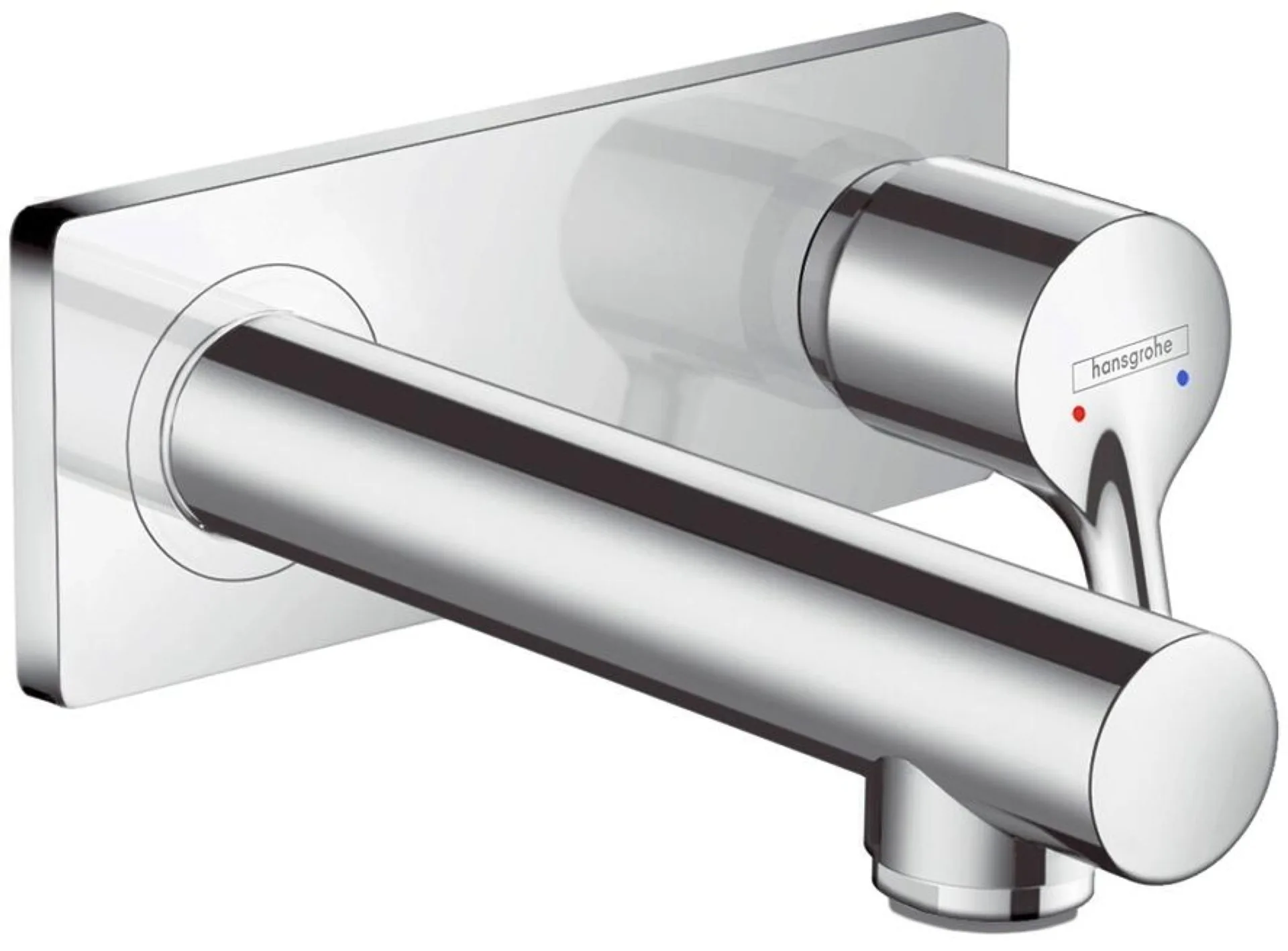 HANSGROHE TALIS S 165 Waschtischarmatur, Chrom, Unterputz, zur Wandmontage