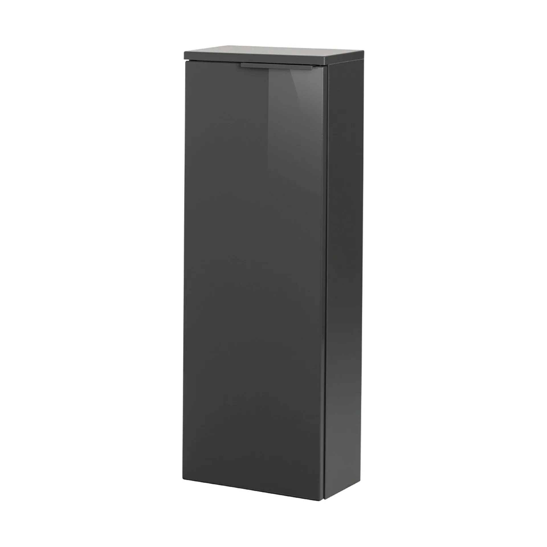 FACKELMANN LUNA Midischrank 30 cm breit, Anthrazit, slim