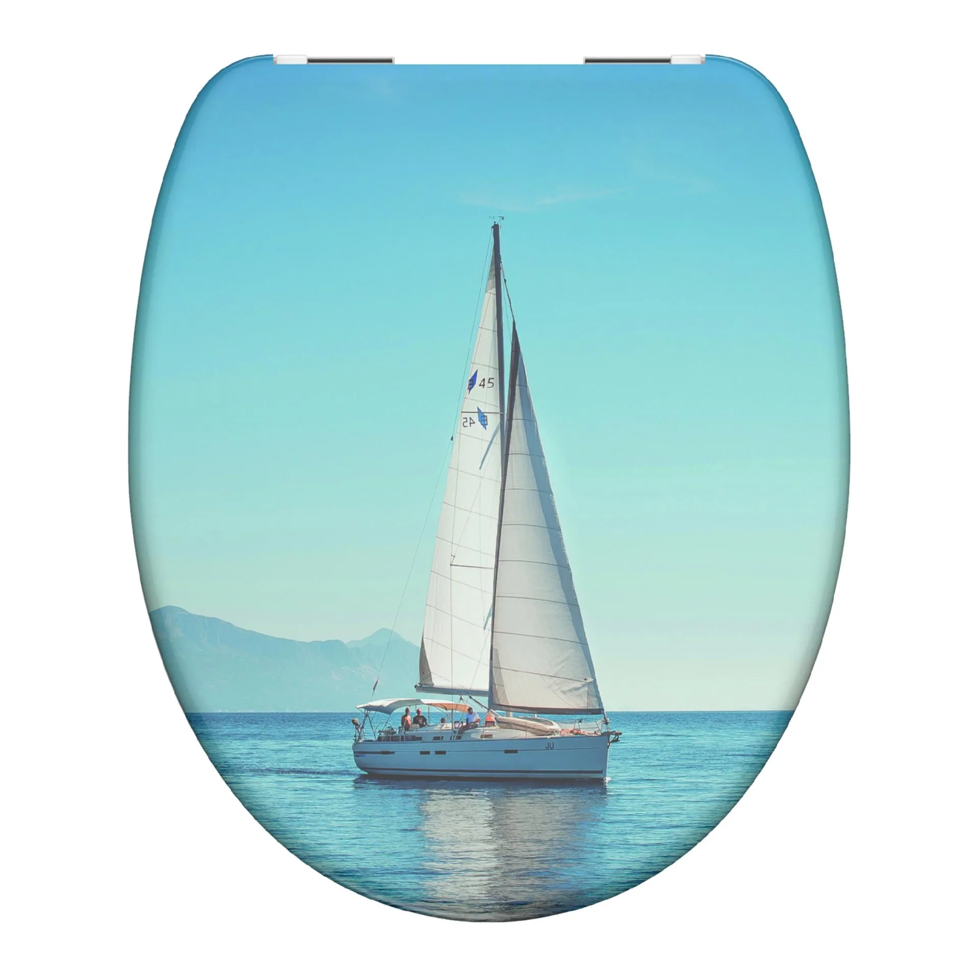 SCHÜTTE SAILING WC-Sitz, Kunststoff, mit Absenkautomatik
