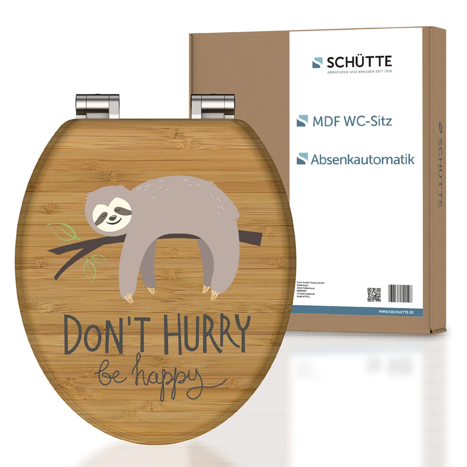 Schütte DONT HURRY WC-Sitz, mit Absenkautomatik