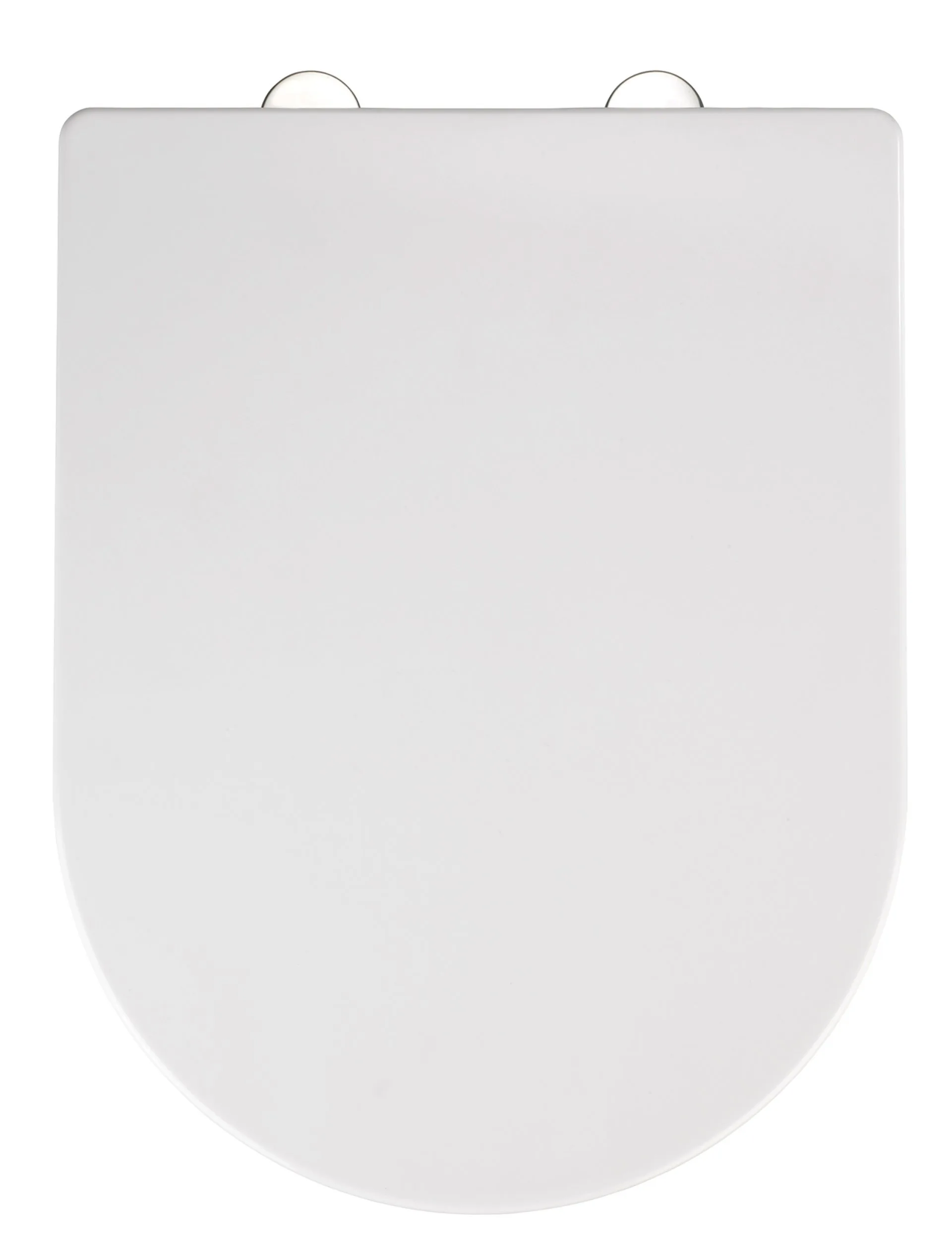 WENKO CALLA WC-Sitz, Weiß, Thermoplast, mit Absenkautomatik