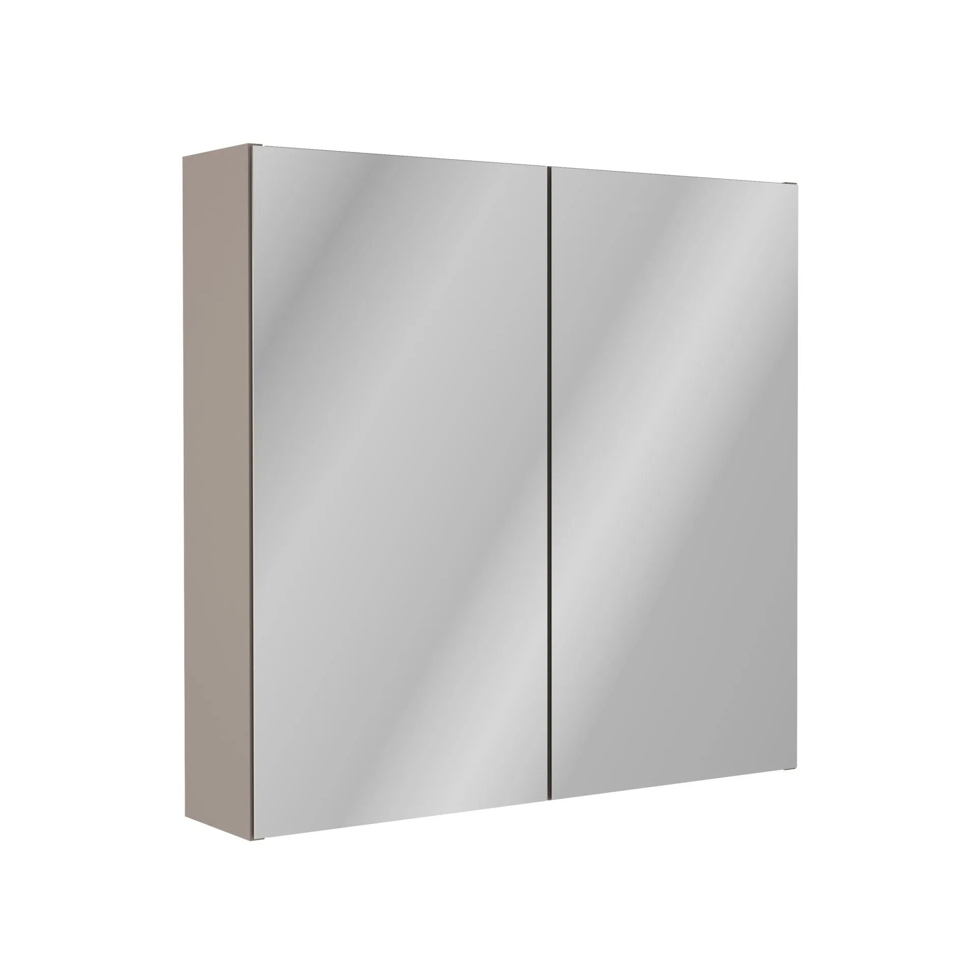 FACKELMANN COMPACT LINE Spiegelschrank 70 cm breit, Grau