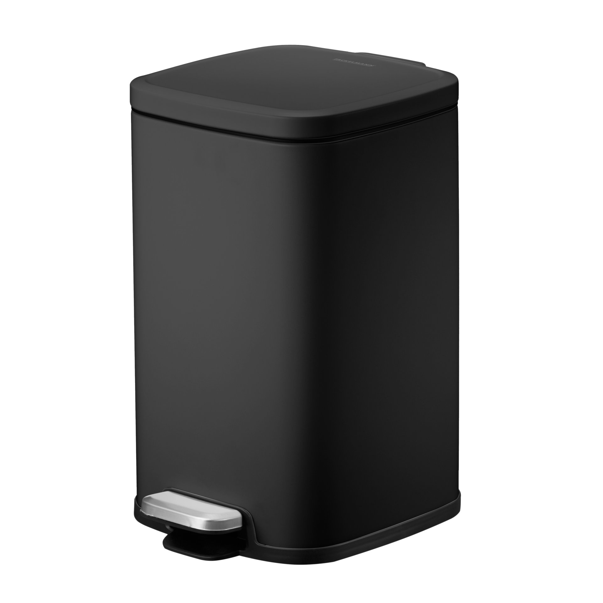 FACKELMANN LONDON Kosmetikeimer 4 Liter, Schwarz matt