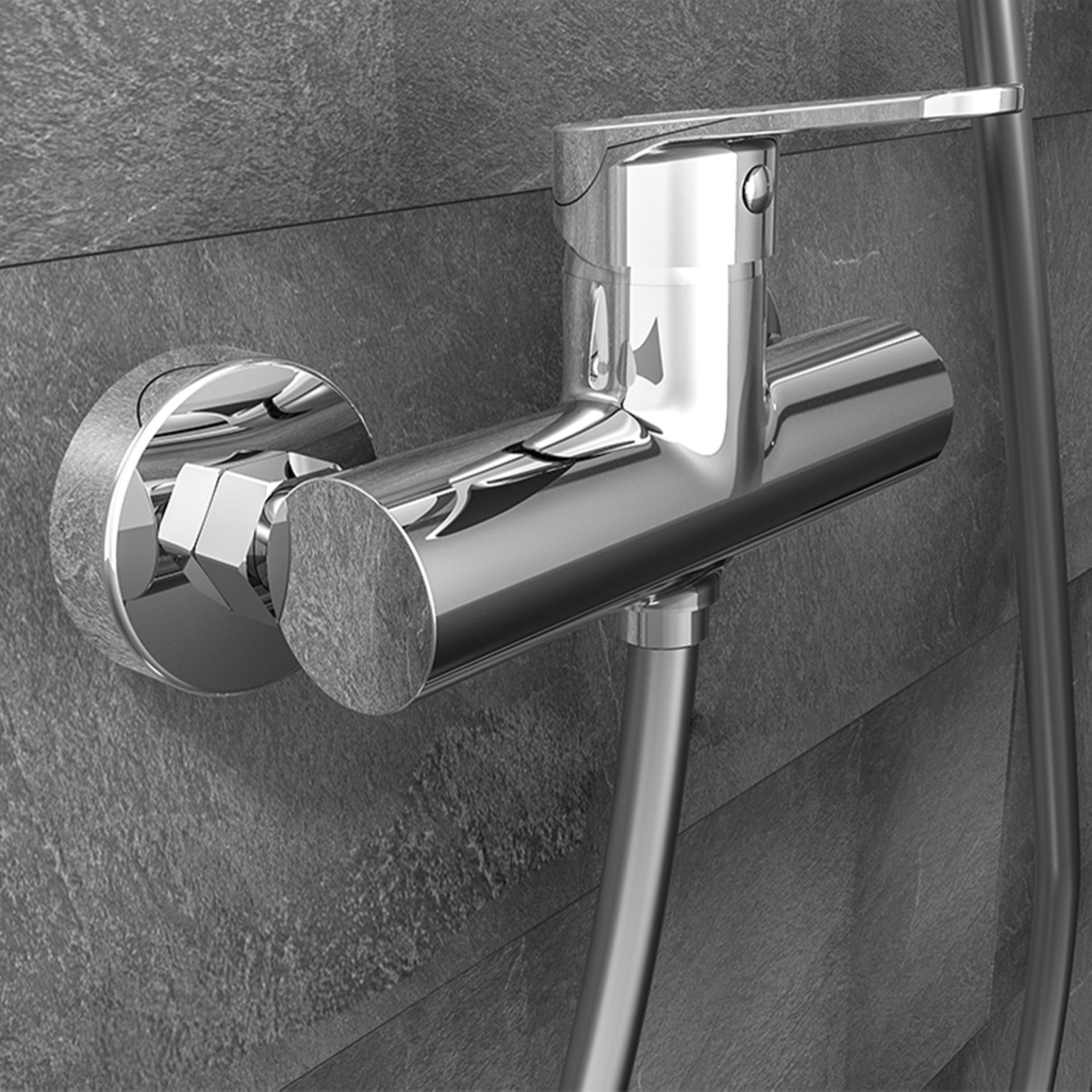 Schütte FUTURA DVGW Duscharmatur, Chrom